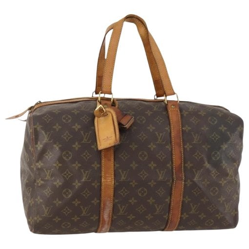 Sac souple leather bowling bag