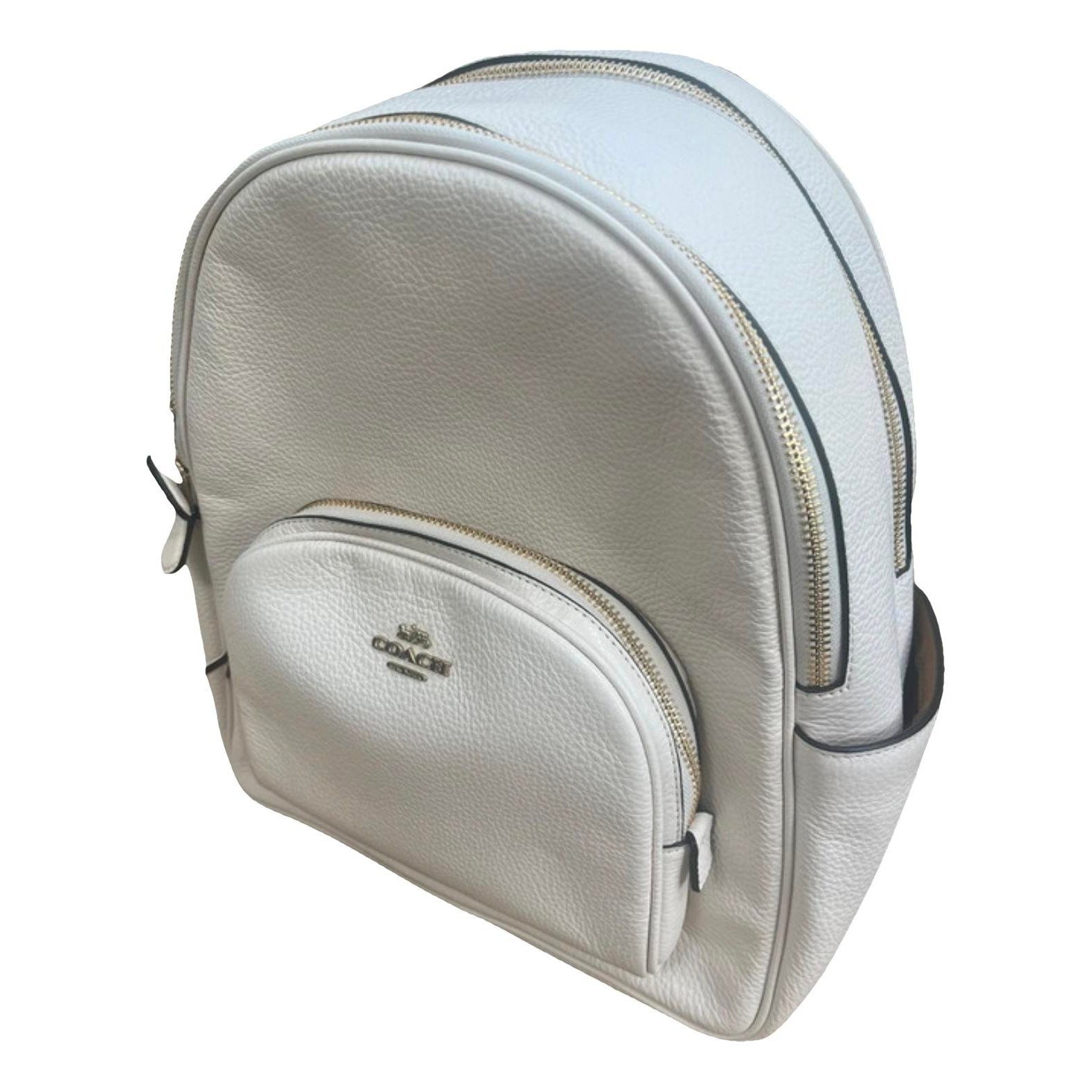 Leather backpack