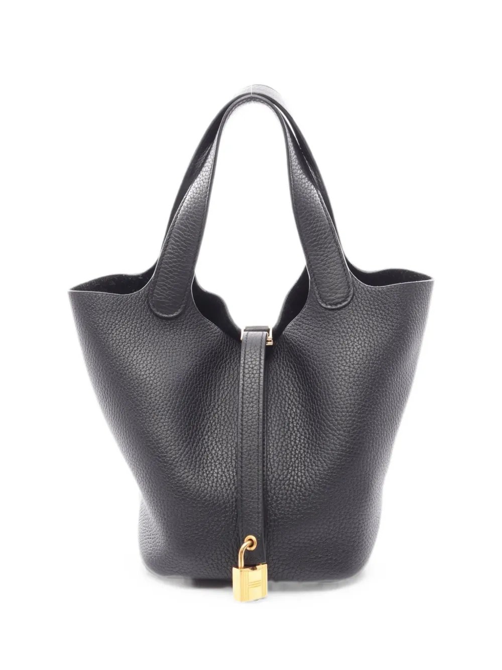 Hermes 2021 Picotin Lock clemence leather tote bag