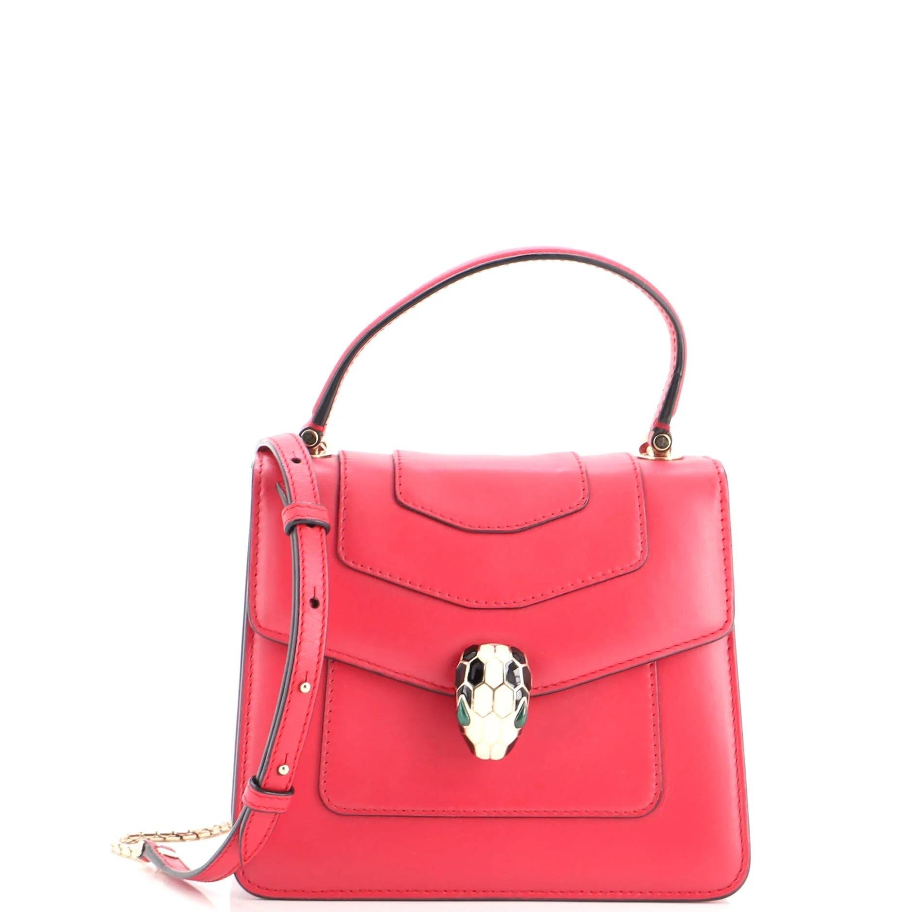 Leather handbag