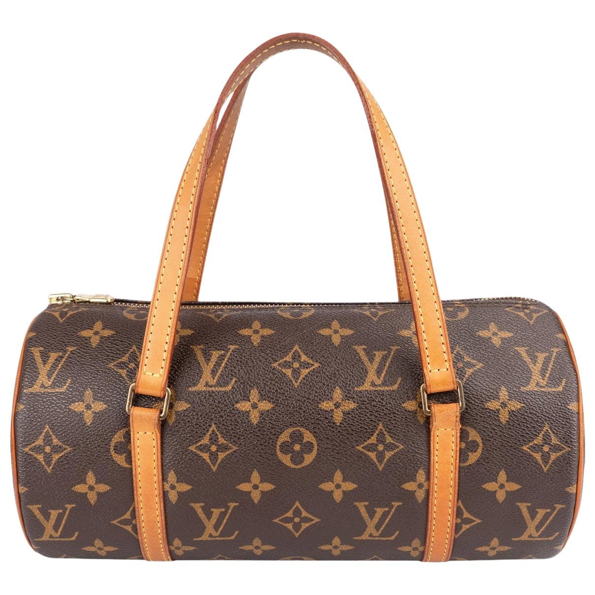 Papillon leather handbag