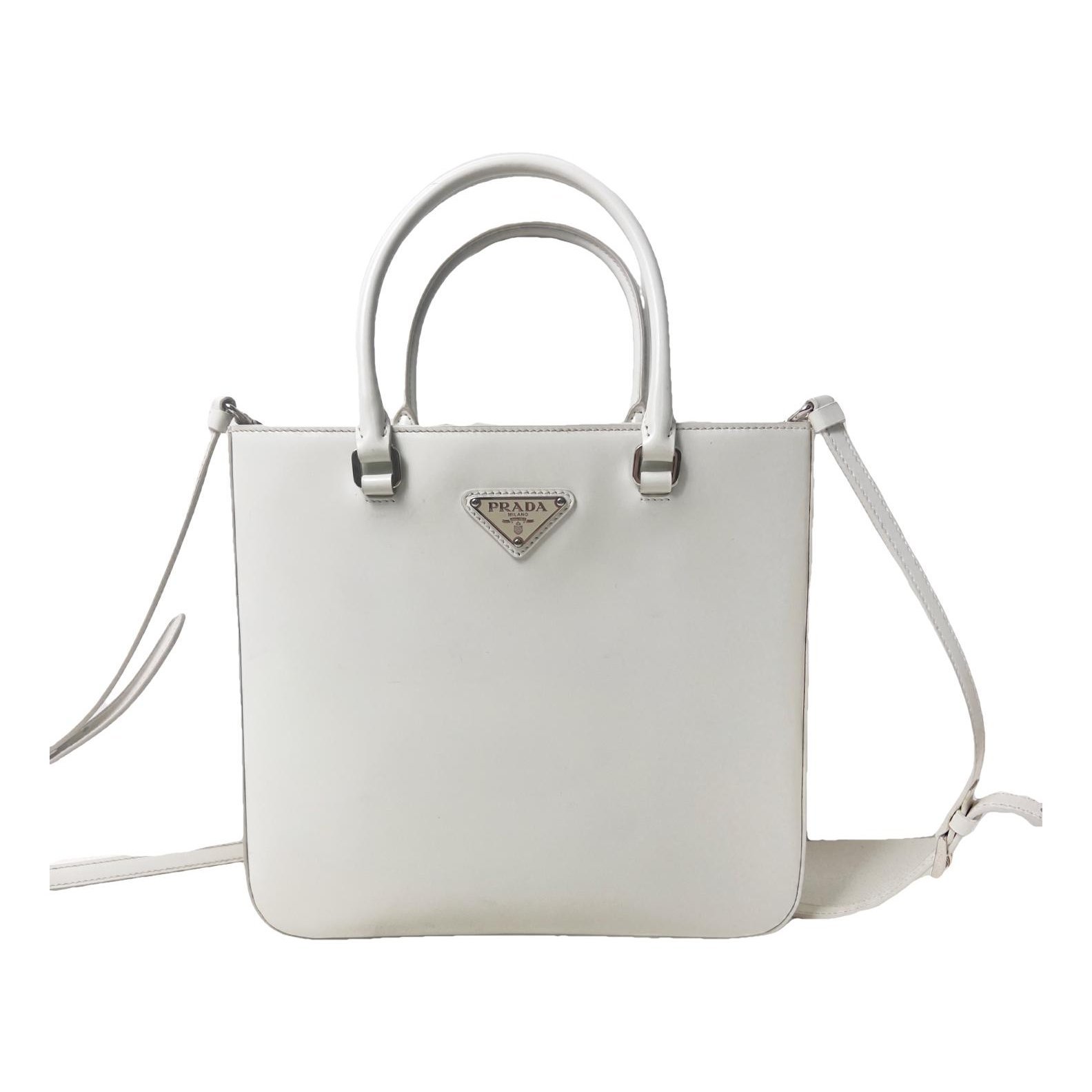 Leather tote