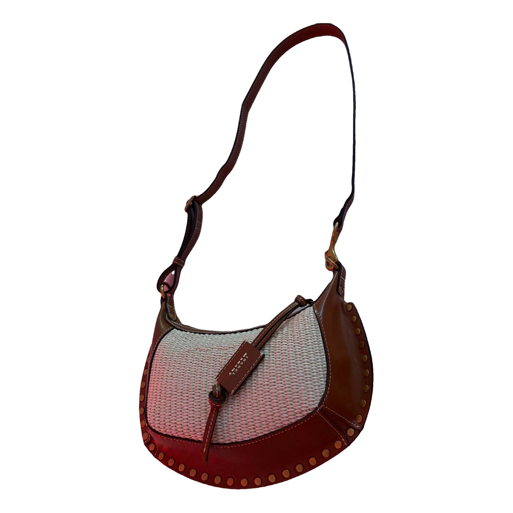 Isabel Marant Oskan Moon patent leather handbag