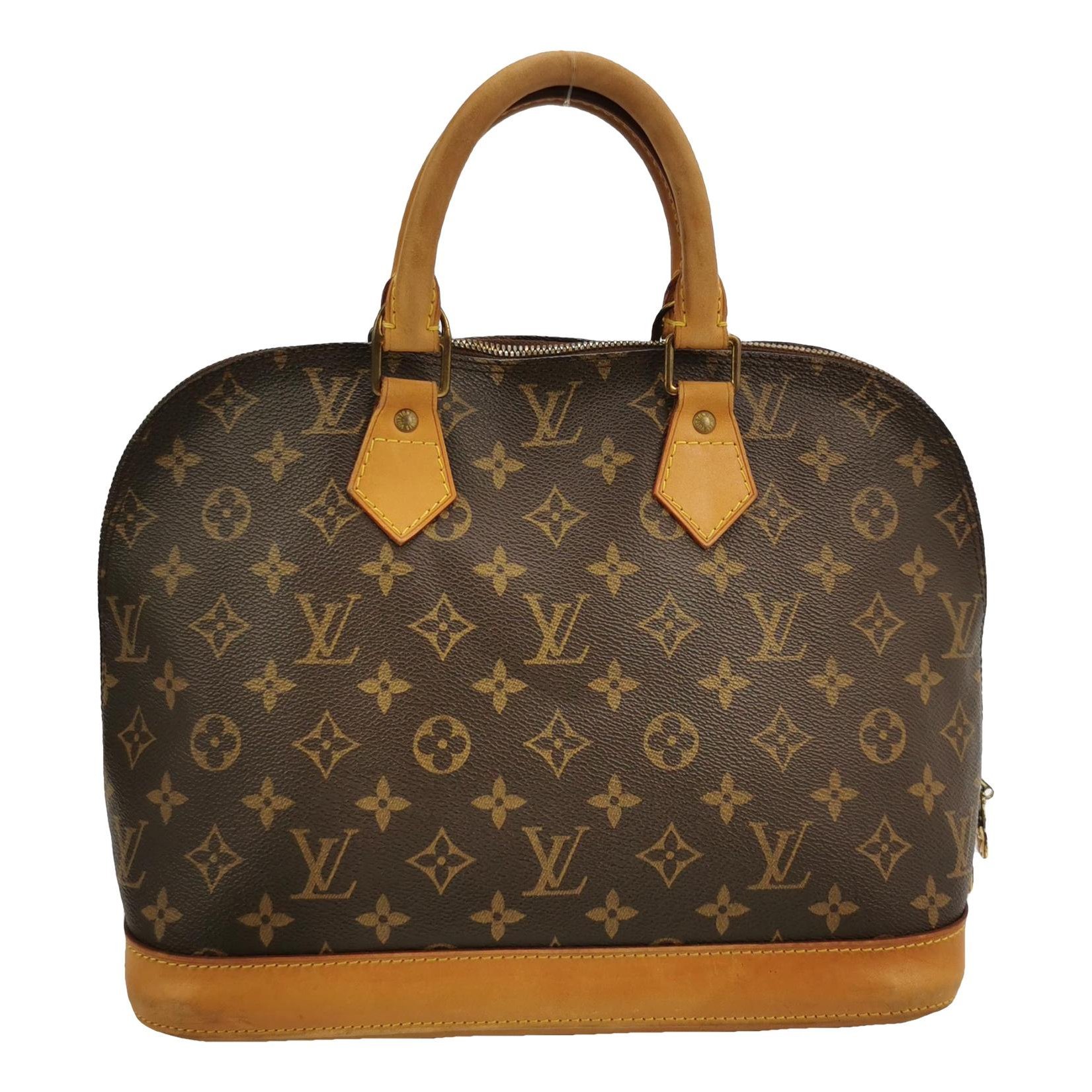 Alma leather handbag