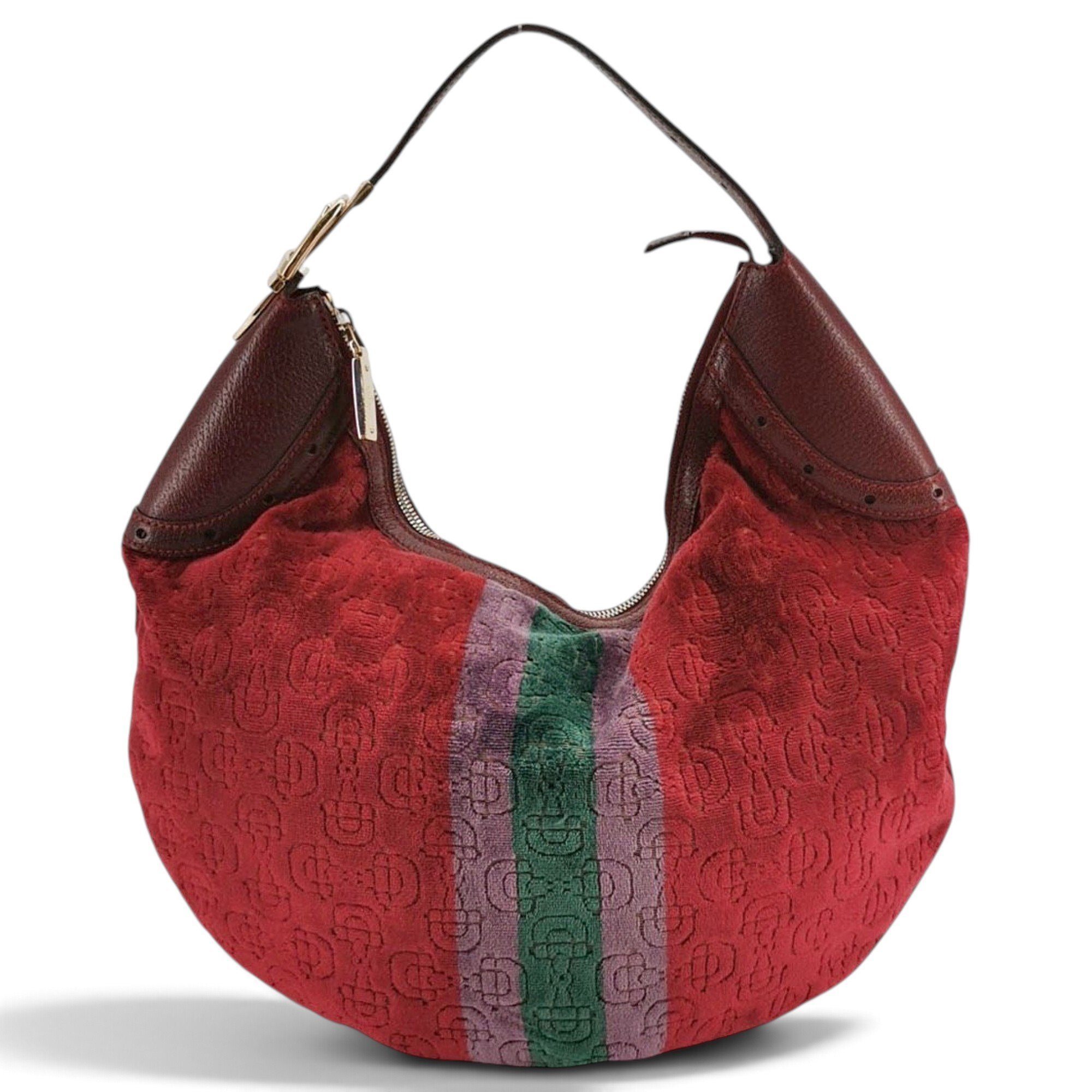Gucci Hobo velvet handbag