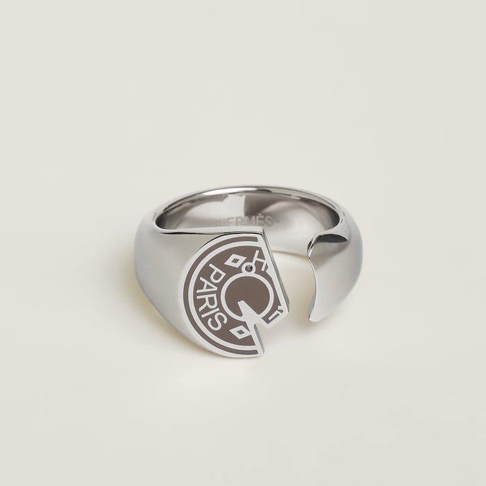 Gris Étain Carrousel Ring
