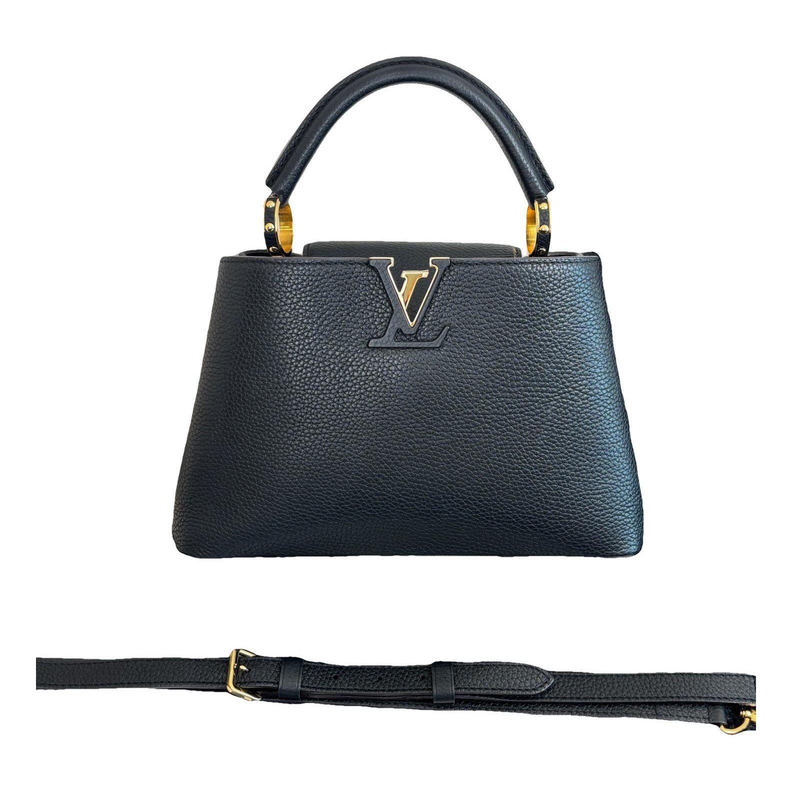 Capucines leather handbag
