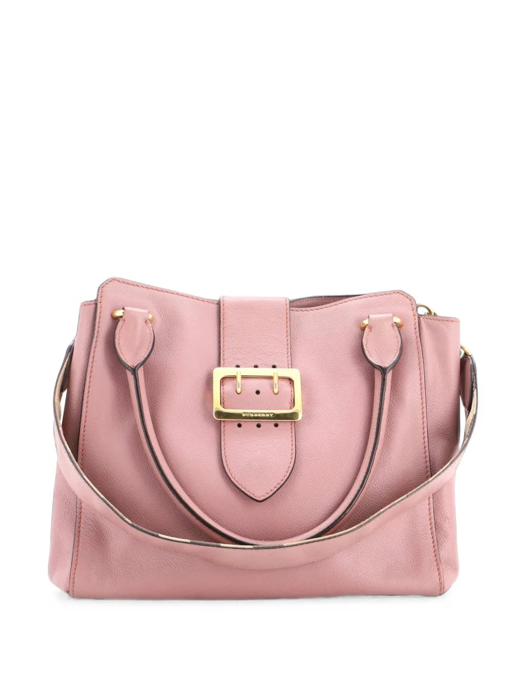 Buckle Leather Medium tote bag