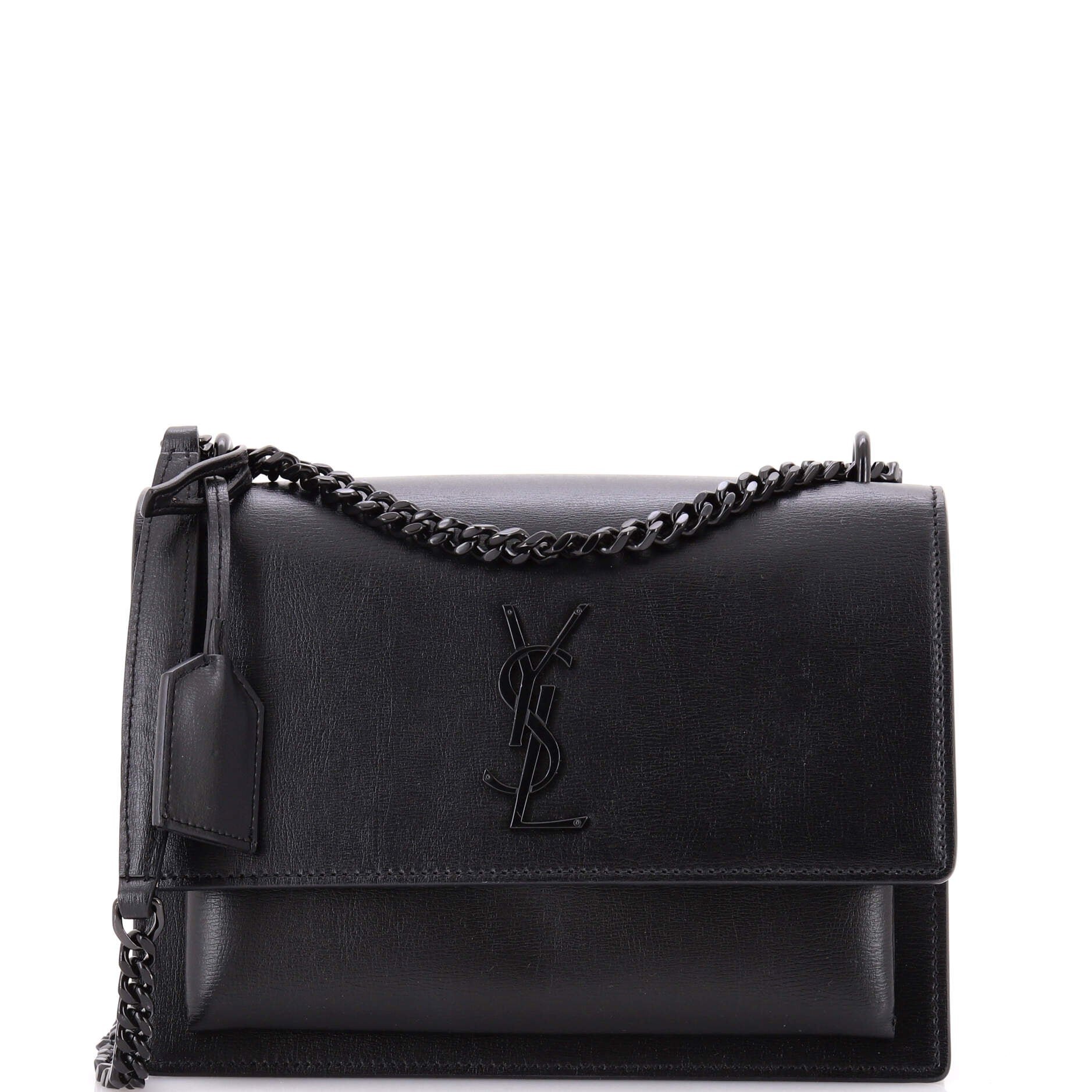 Saint Laurent Sunset Crossbody Bag Leather Medium