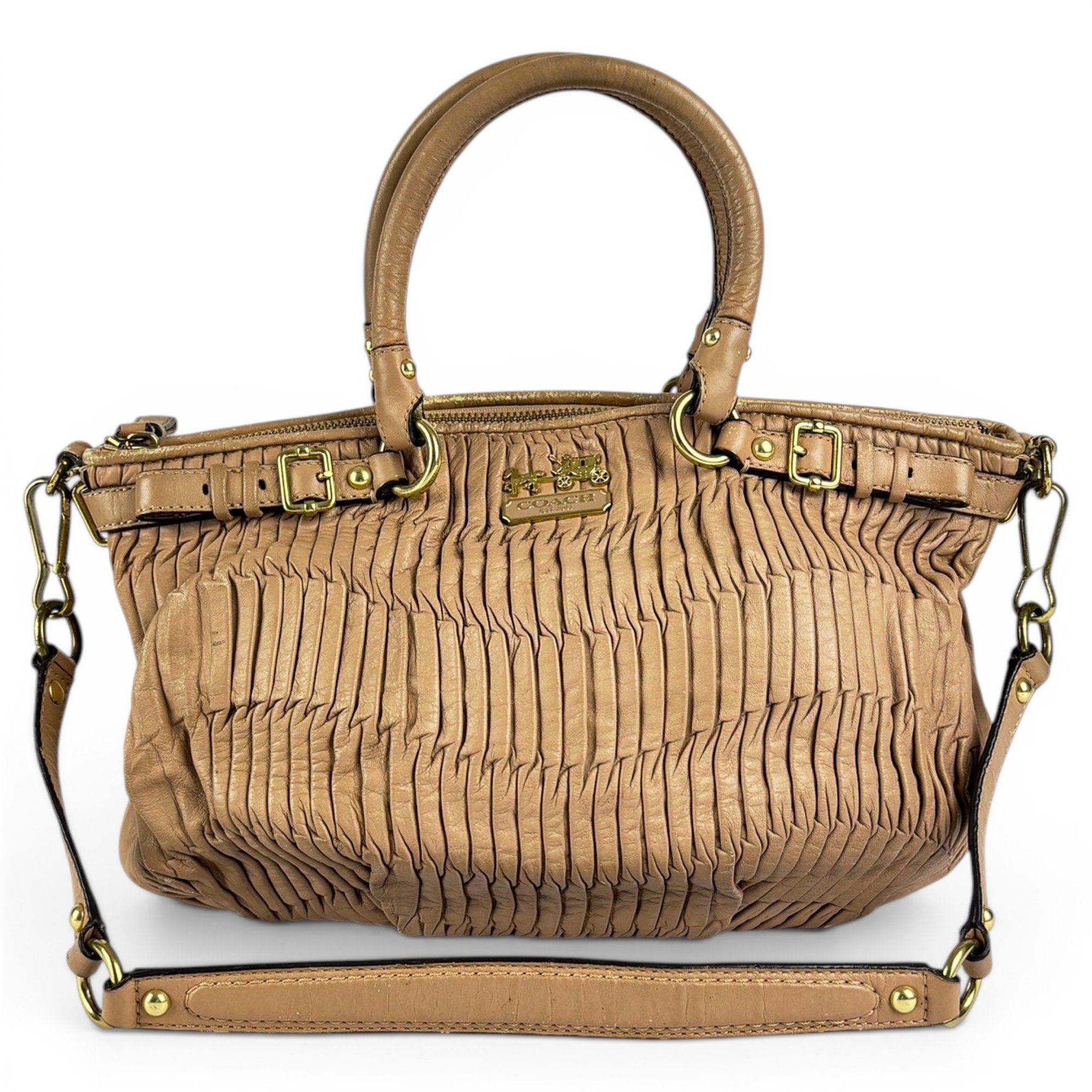 Madison leather handbag