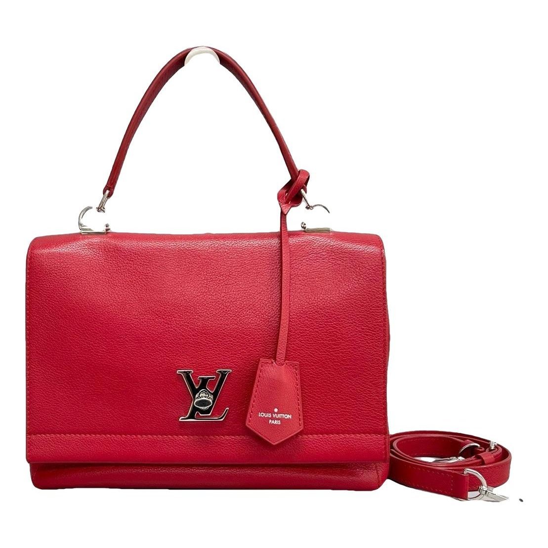Lockme leather handbag