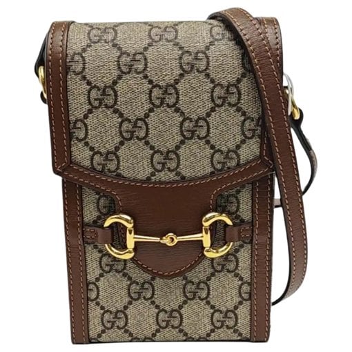 Handle Horsebit 1955 leather mini bag