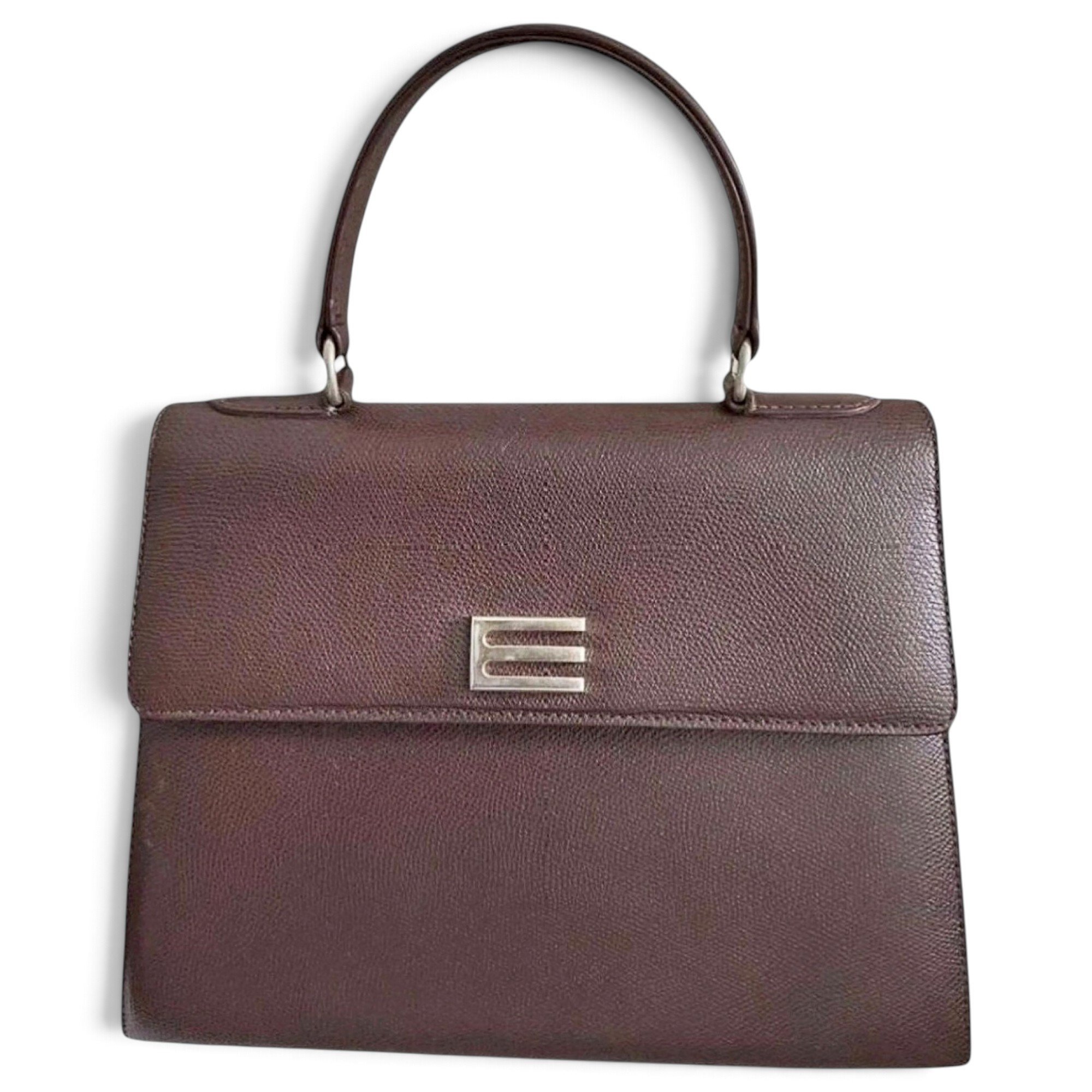 Vela leather handbag