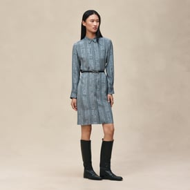 "Cahier du Colporteur" shirt dress