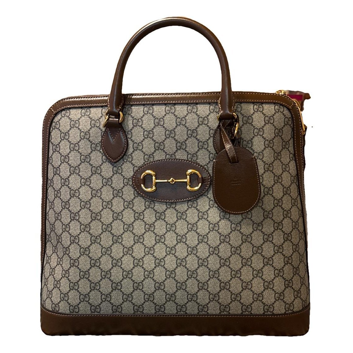 Handle Horsebit 1955 leather handbag