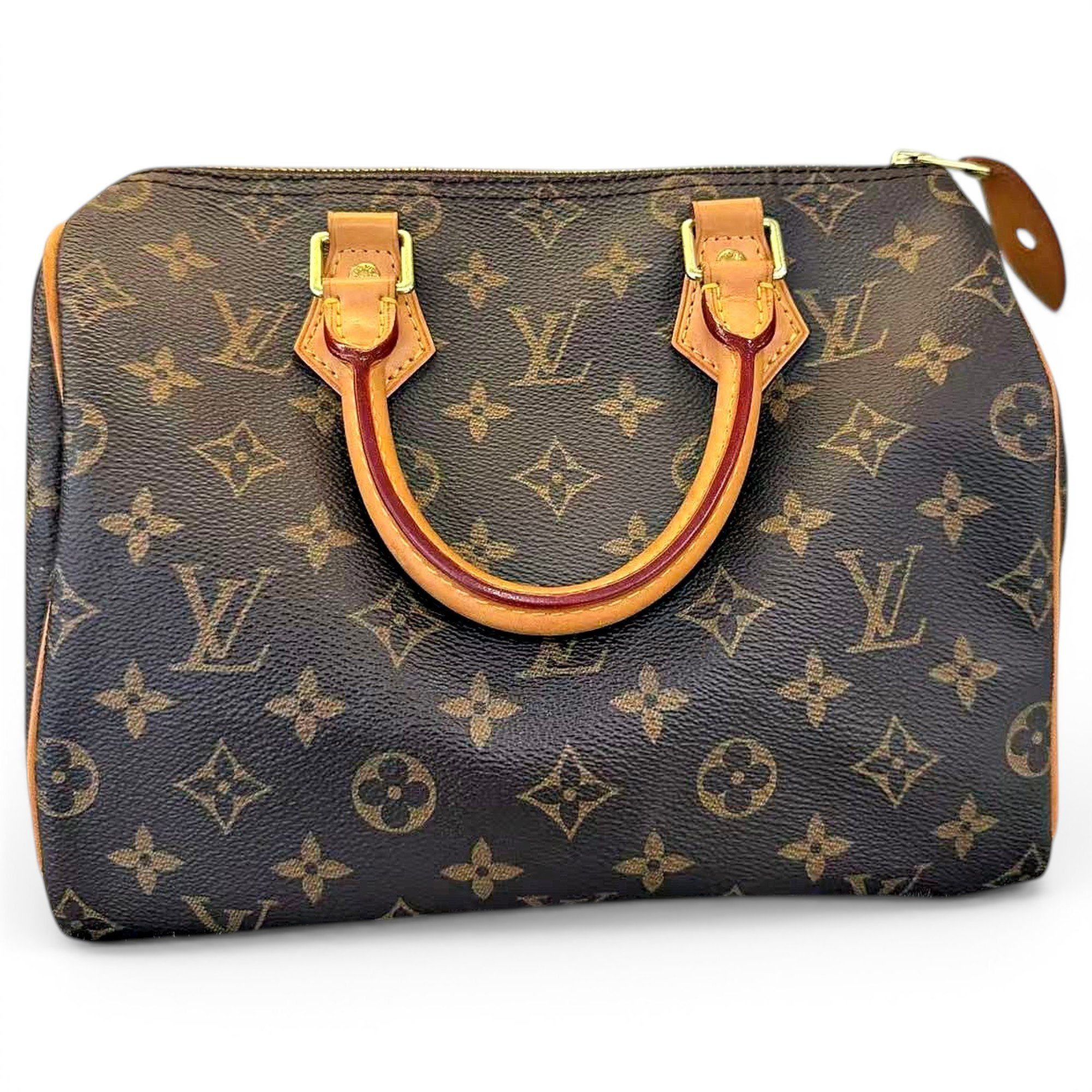 Speedy leather handbag