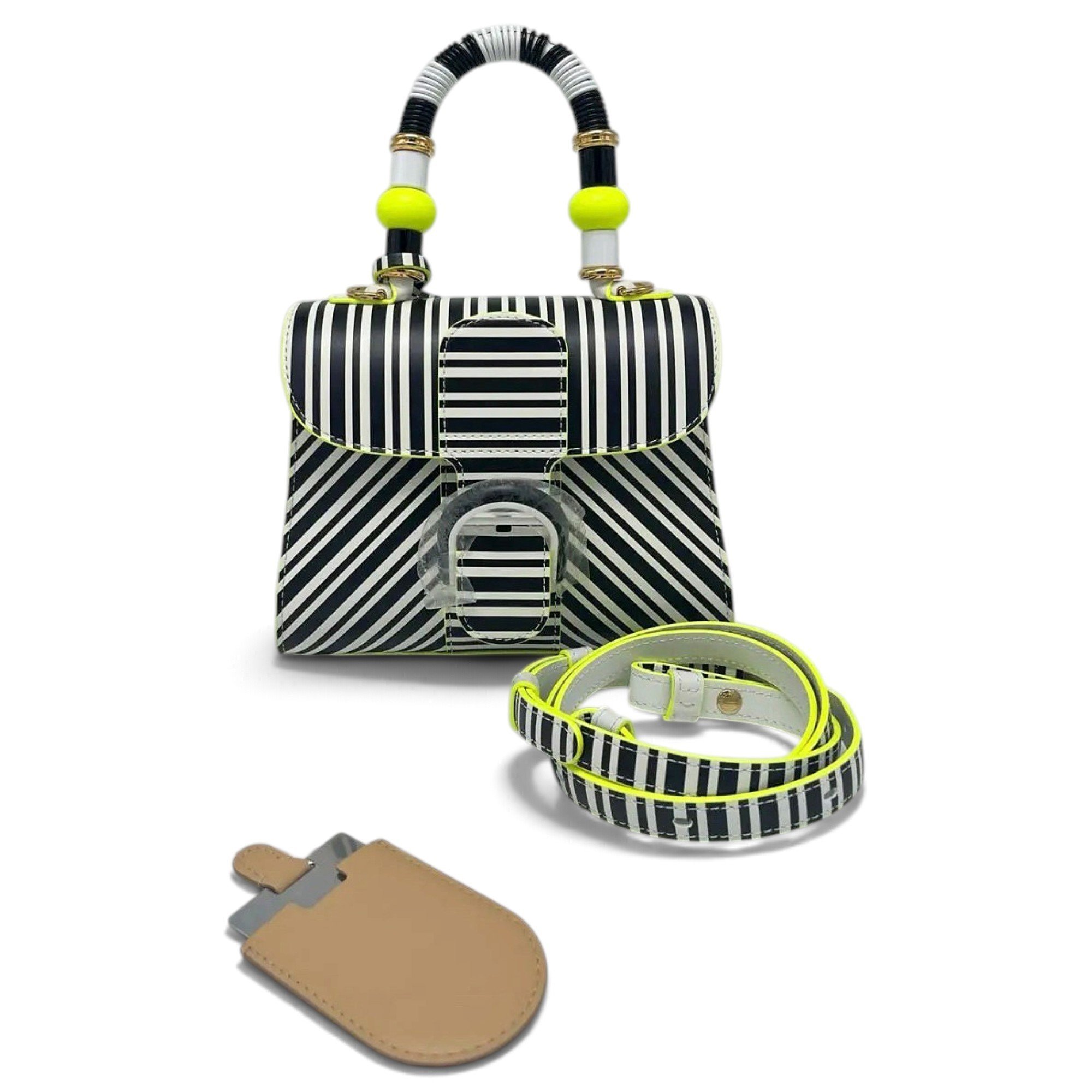 Brillant leather handbag