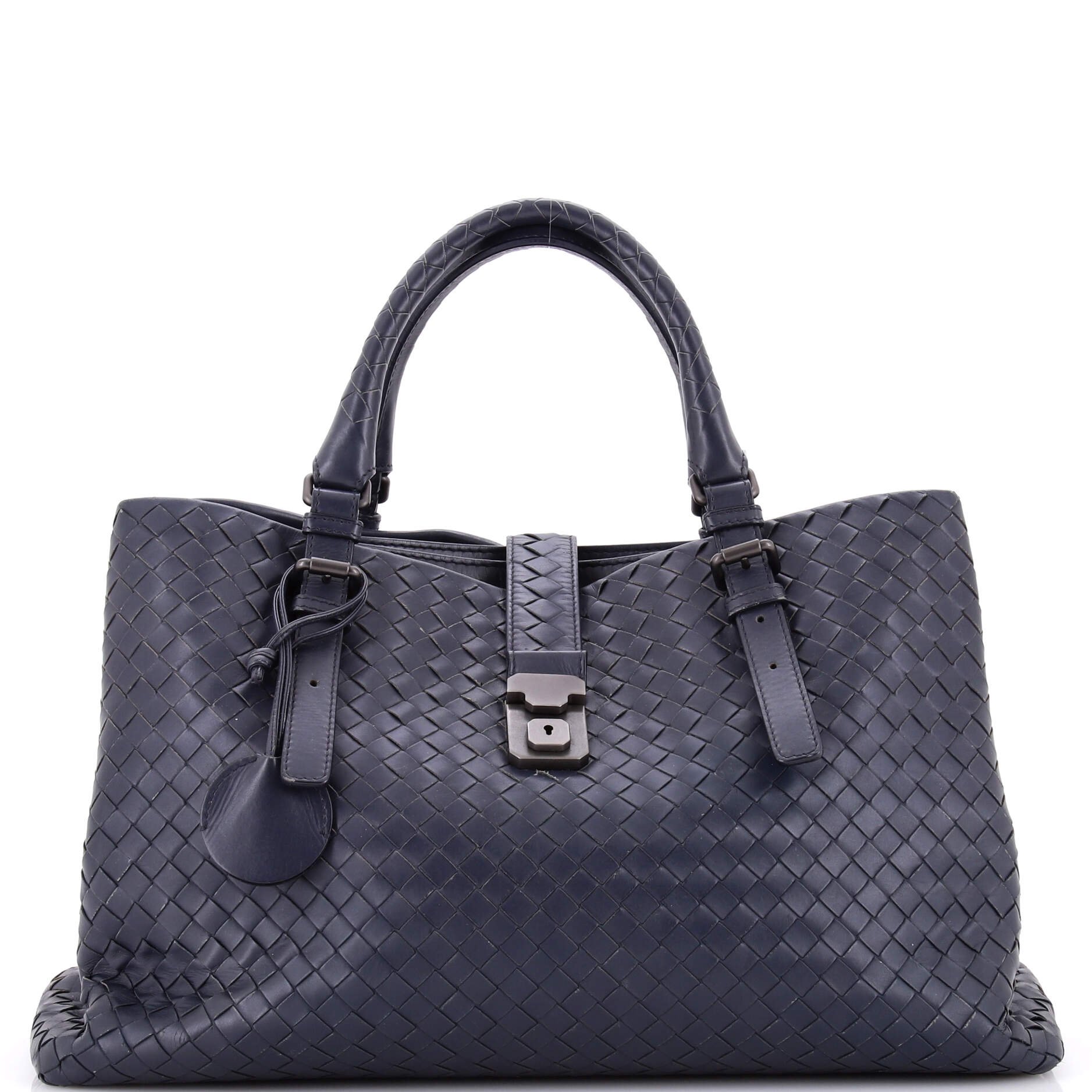 Roma Bag Intrecciato Nappa Medium