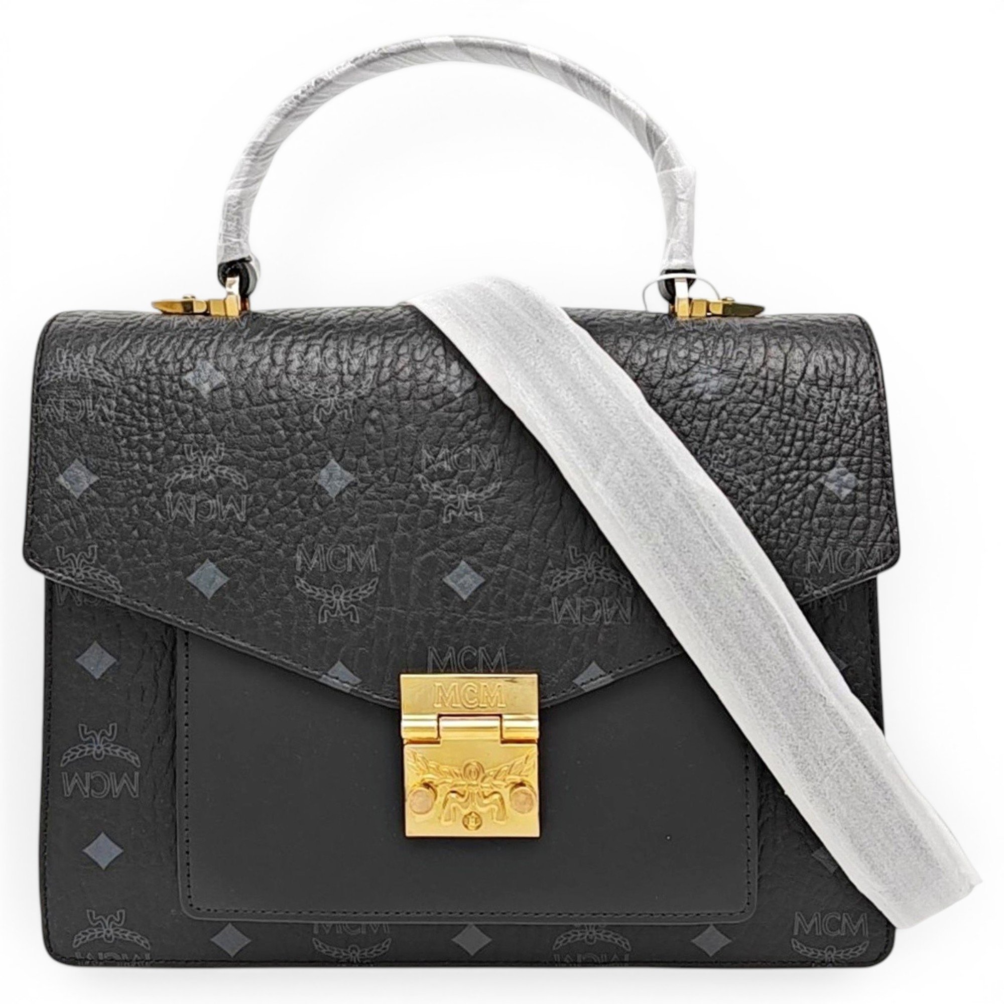 MCM Patricia leather handbag