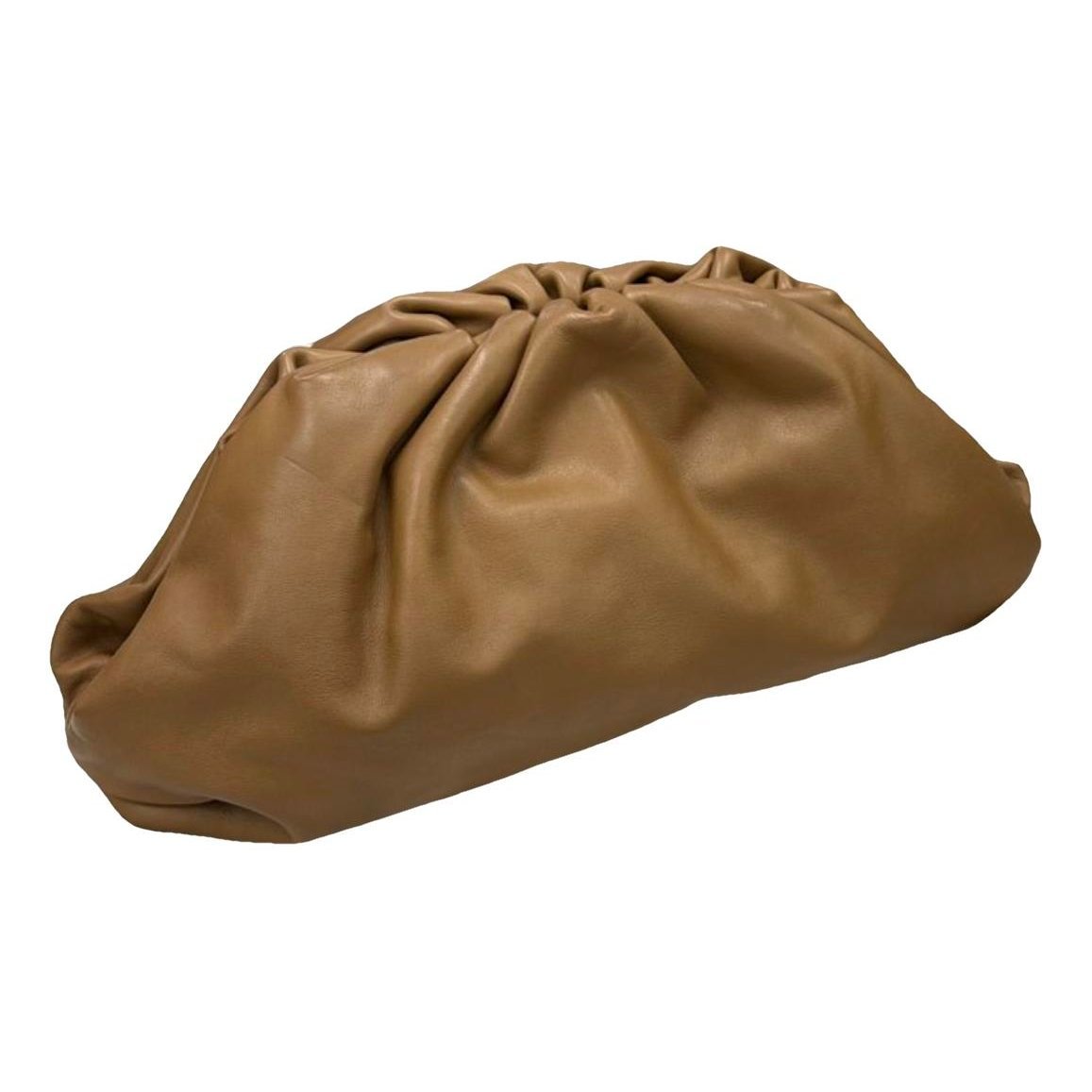 Pouch leather handbag