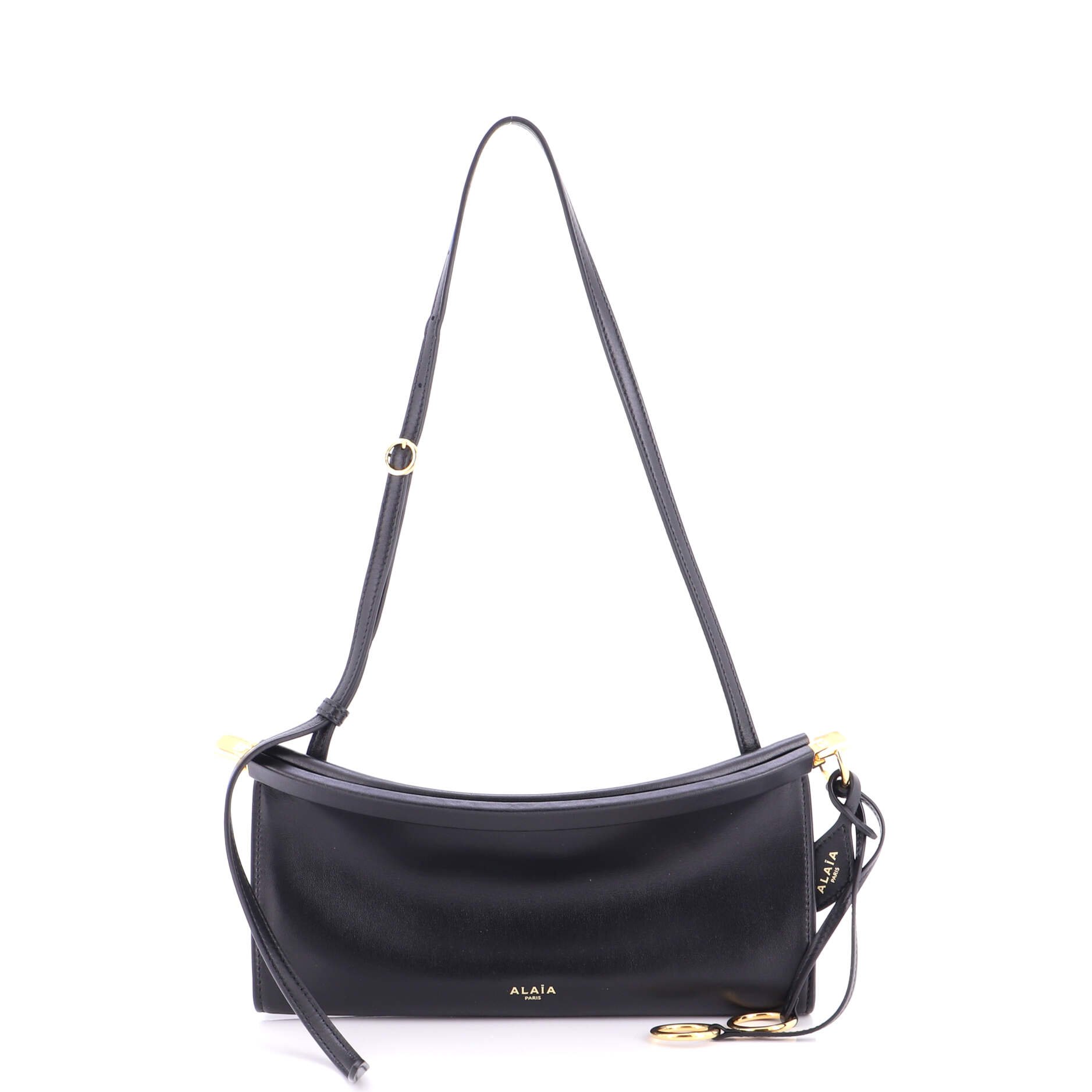 Alaia Le Click East West Bag Leather Small