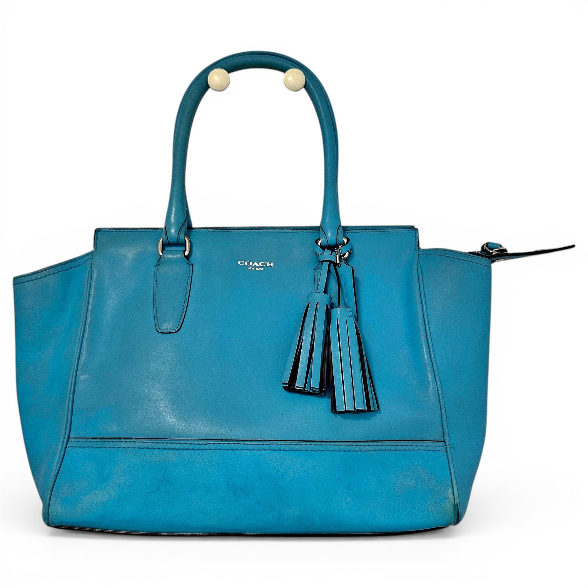 Leather satchel
