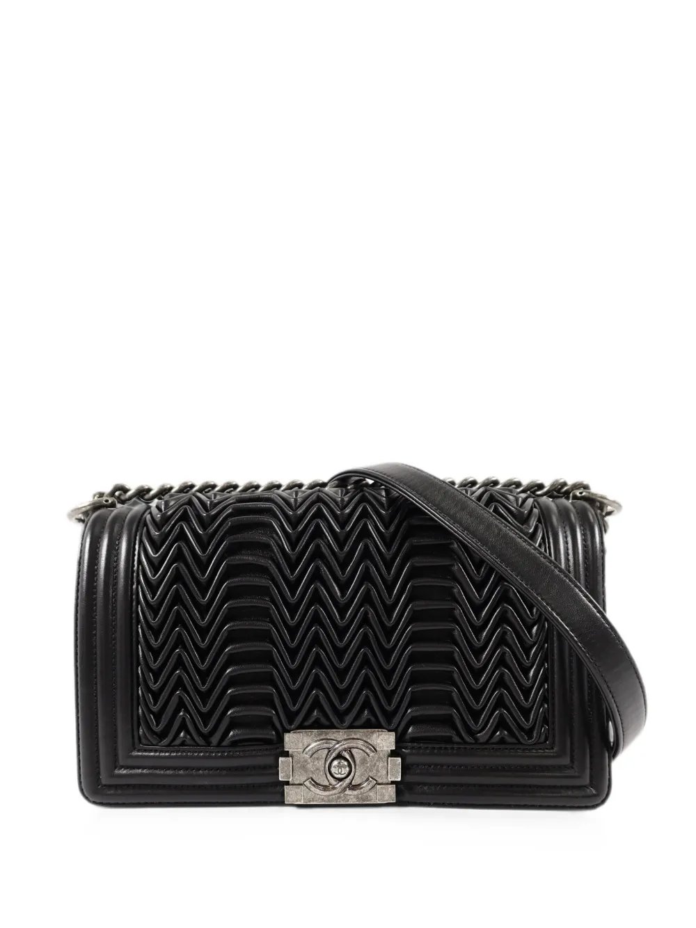 25 Boy chevron-quilted shoulder bag