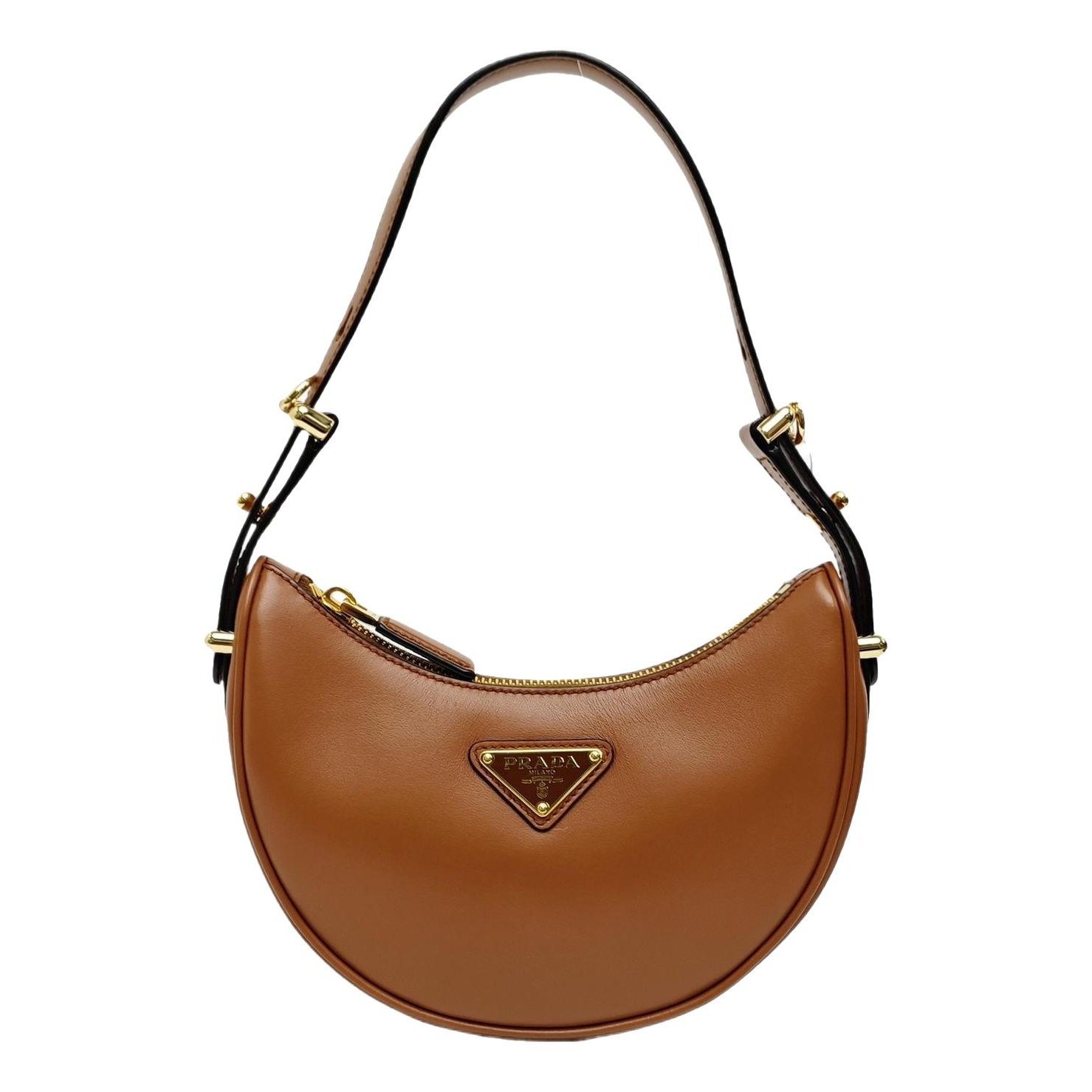 Arqué leather handbag