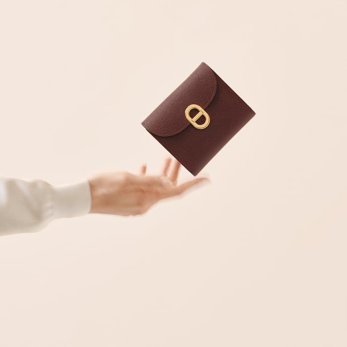 Craie Maillon Compact Wallet
