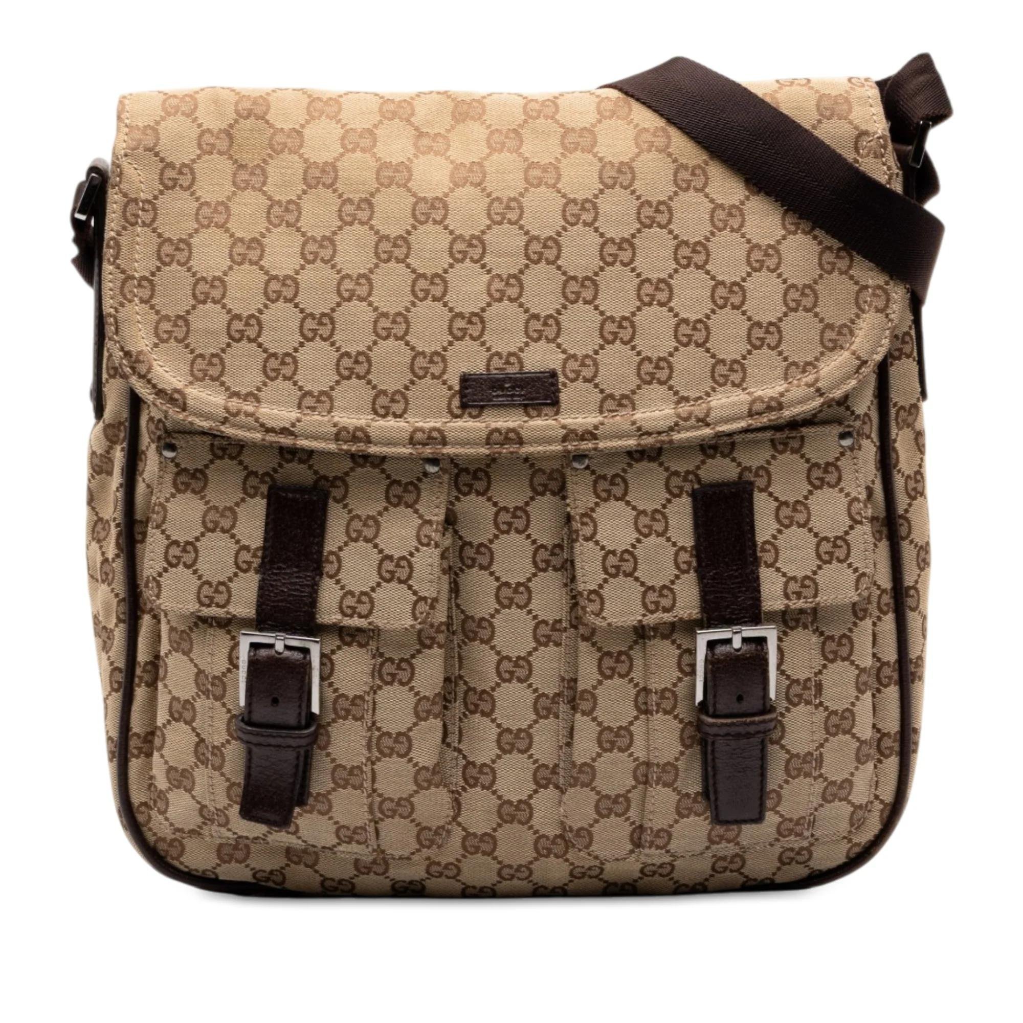Gucci B leather handbag