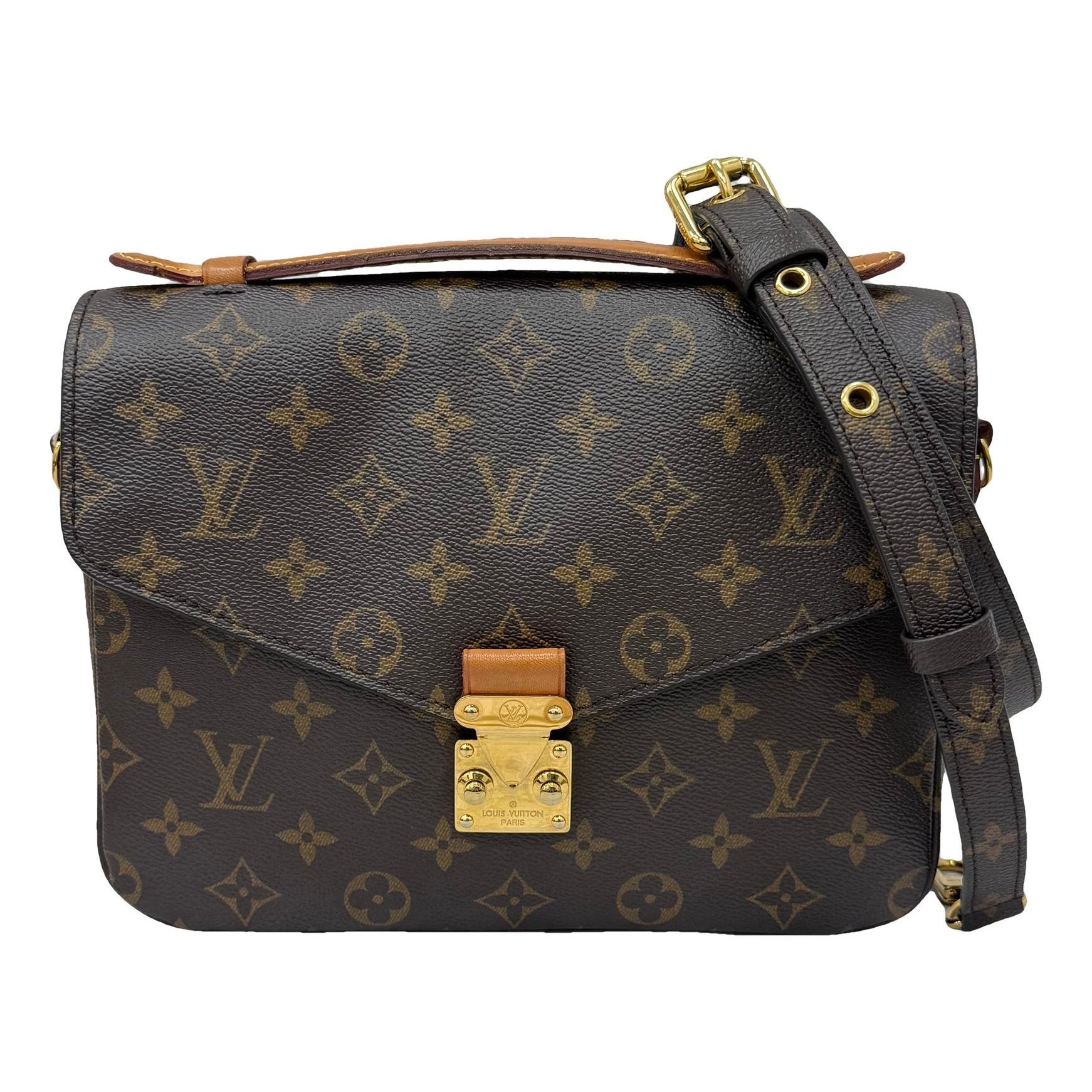 Metis leather handbag
