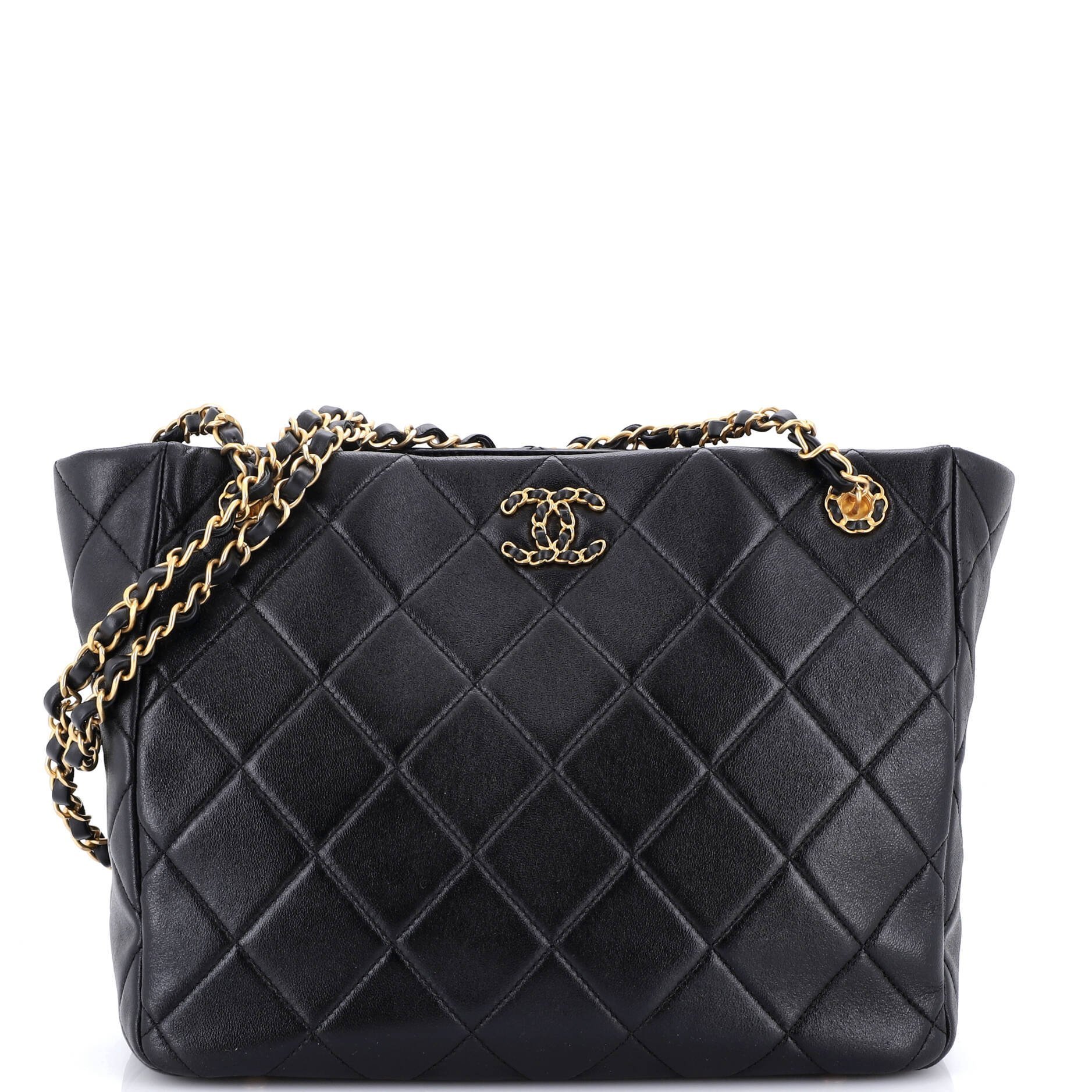 Leather tote