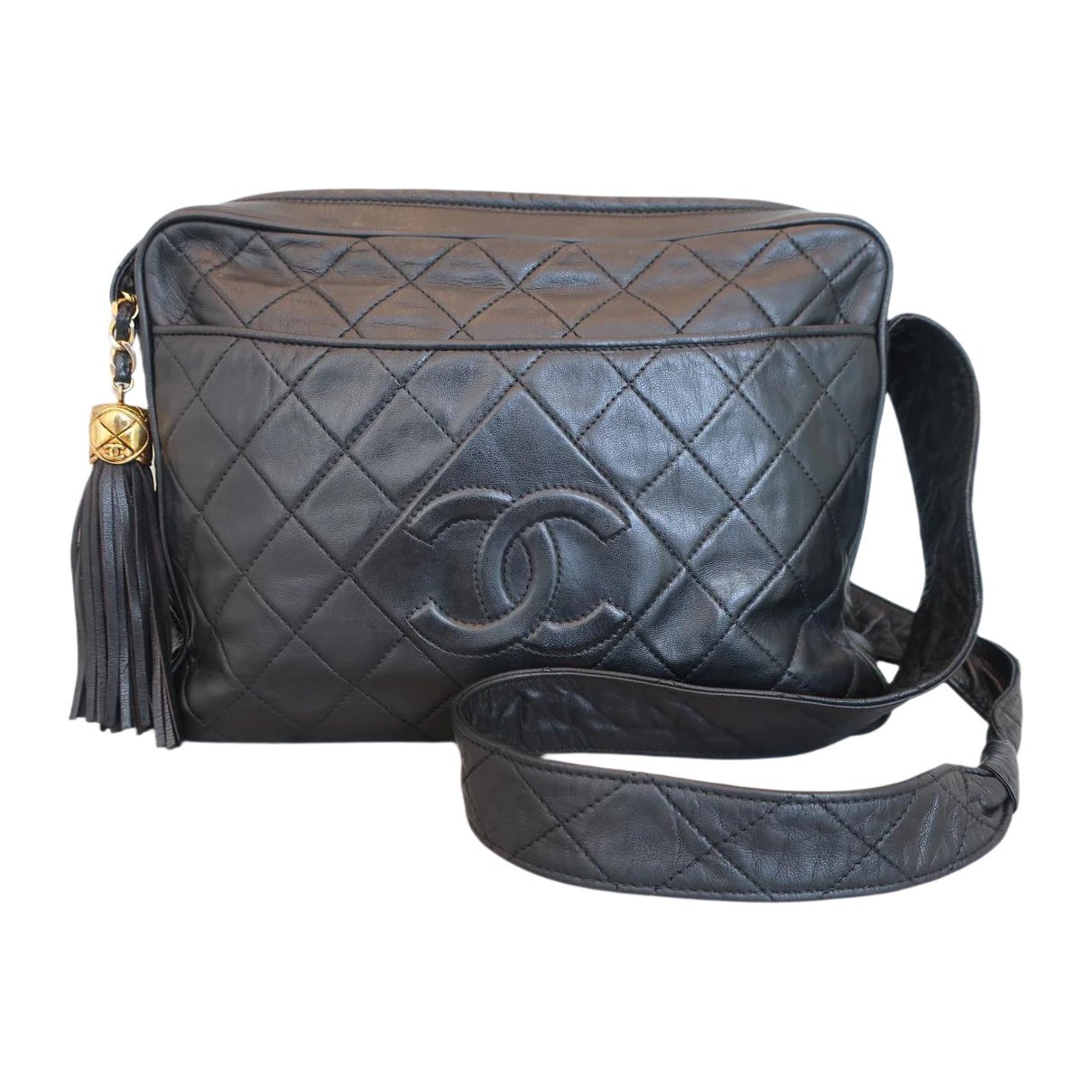 Leather crossbody bag