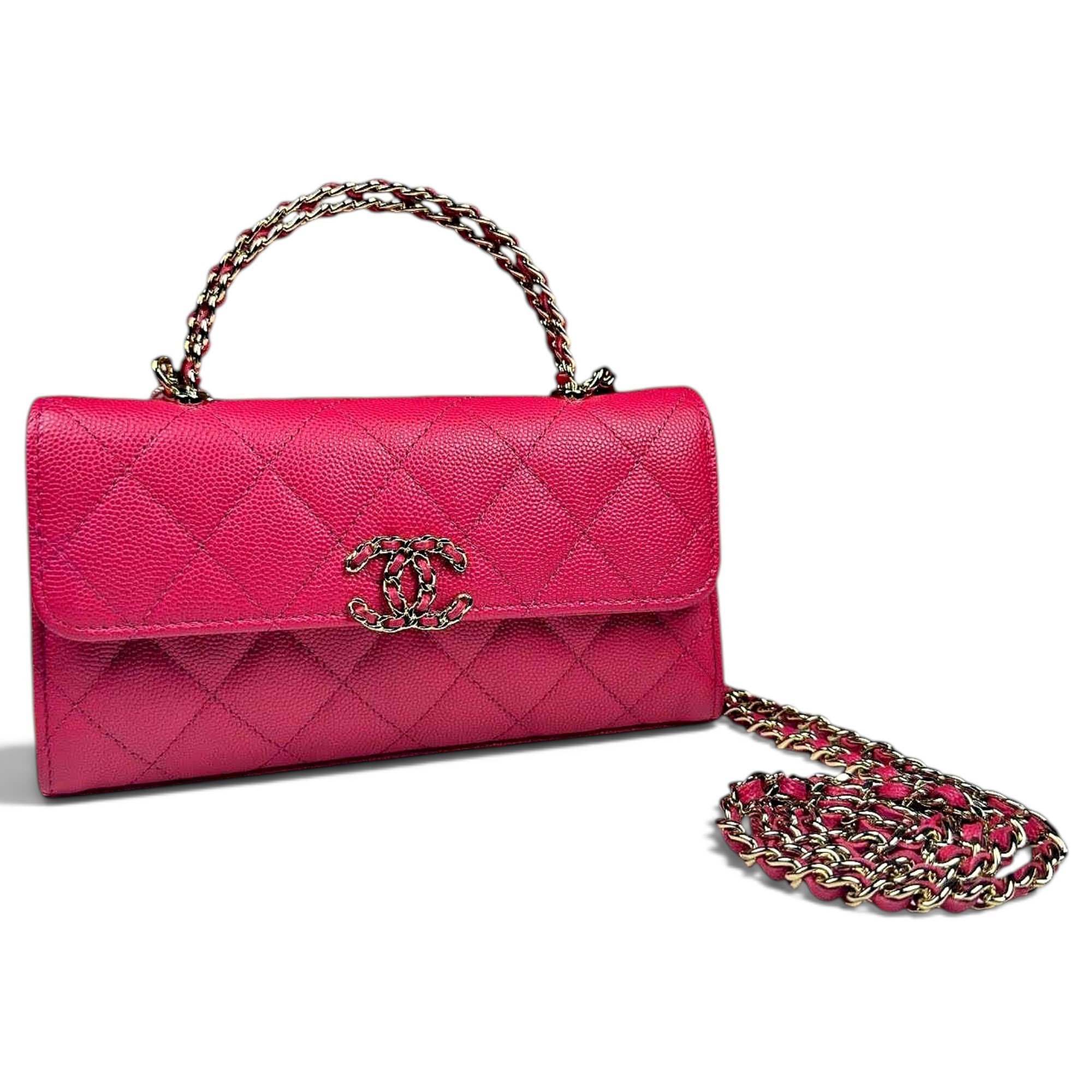 Timeless Classique Top Handle leather handbag