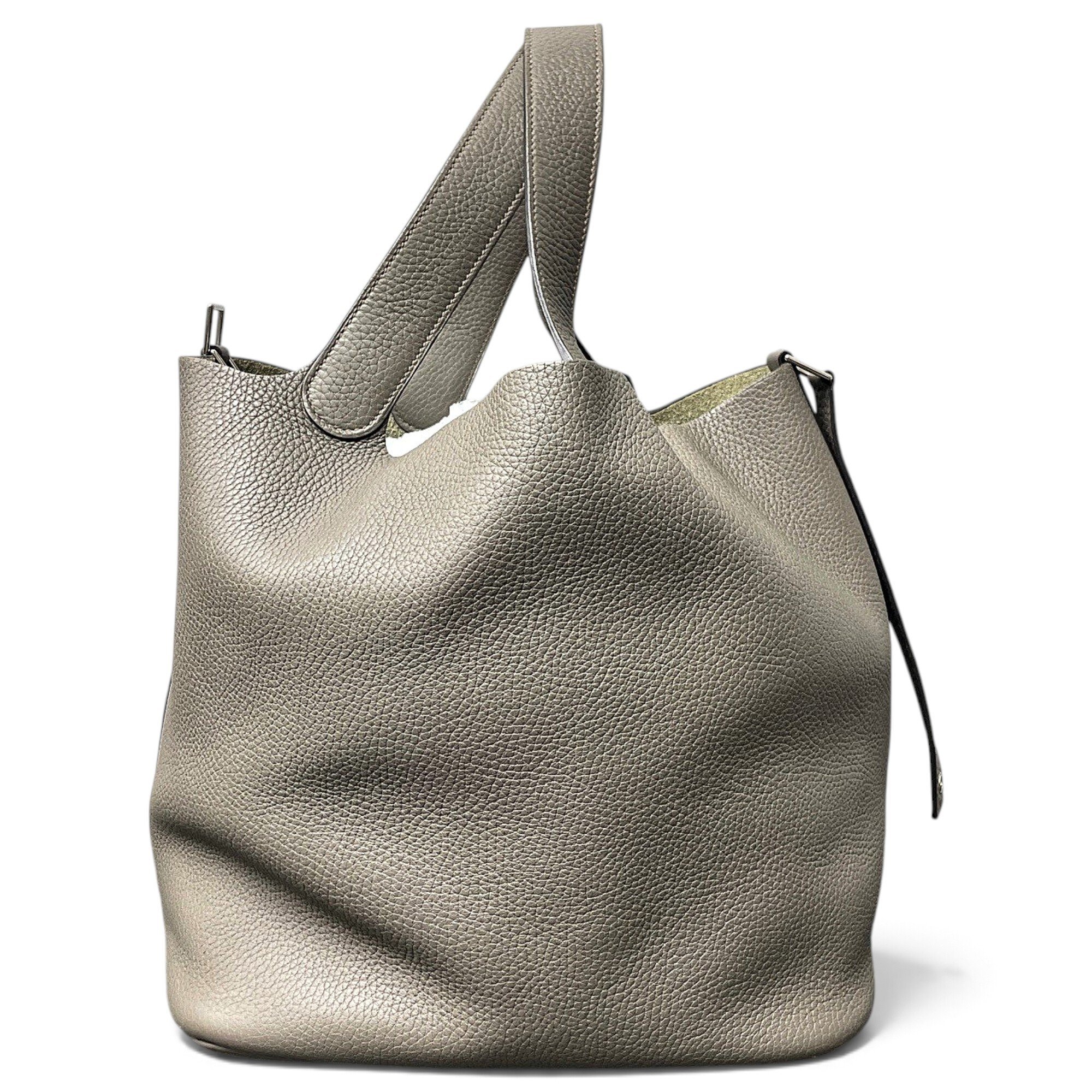 Picotin leather handbag