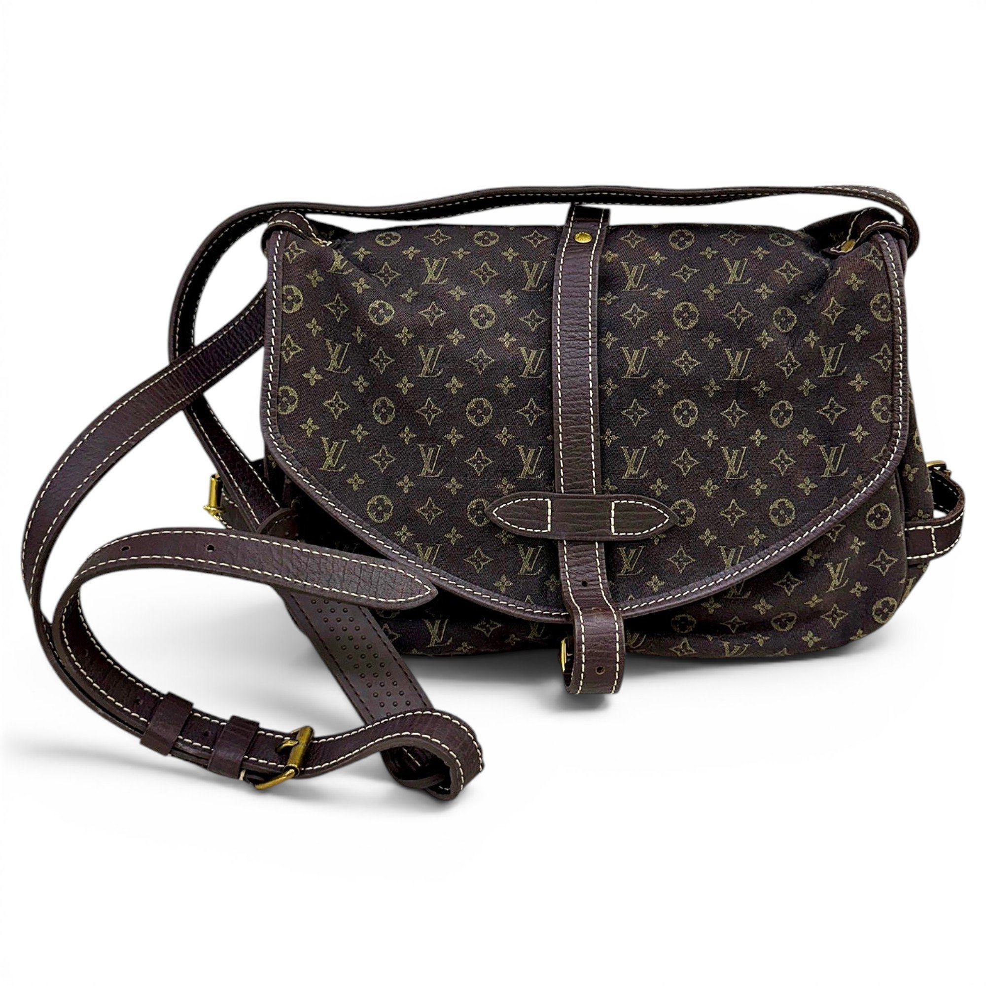 Louis Vuitton Montsouris Vintage cloth backpack