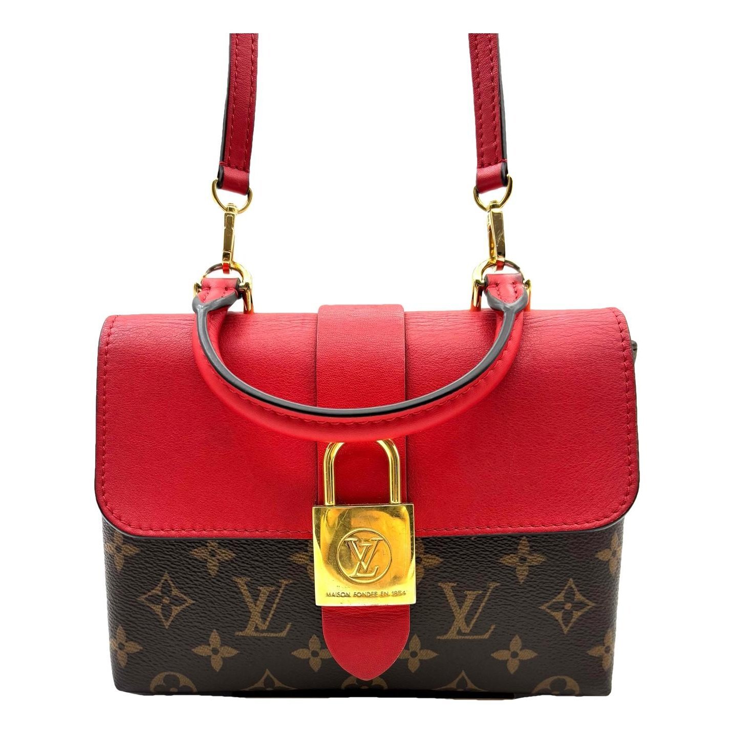 Locky BB leather handbag