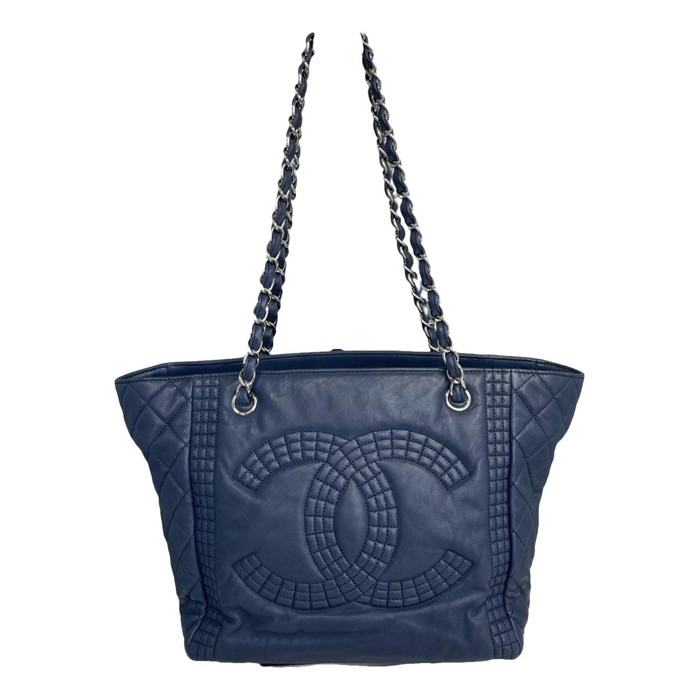Leather tote