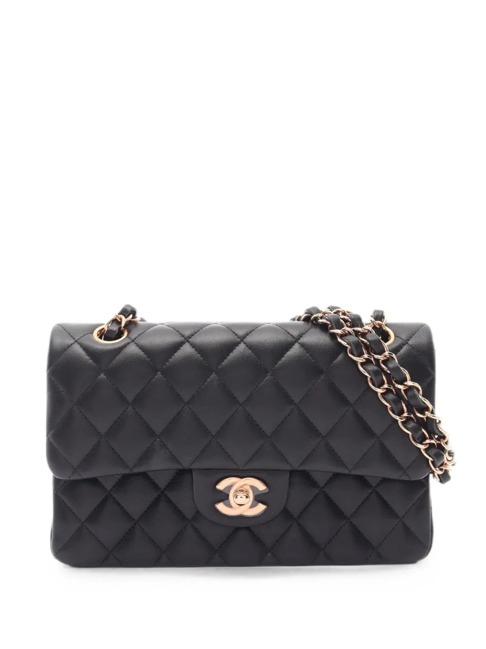 2021 Matelassé double flap shoulder bag