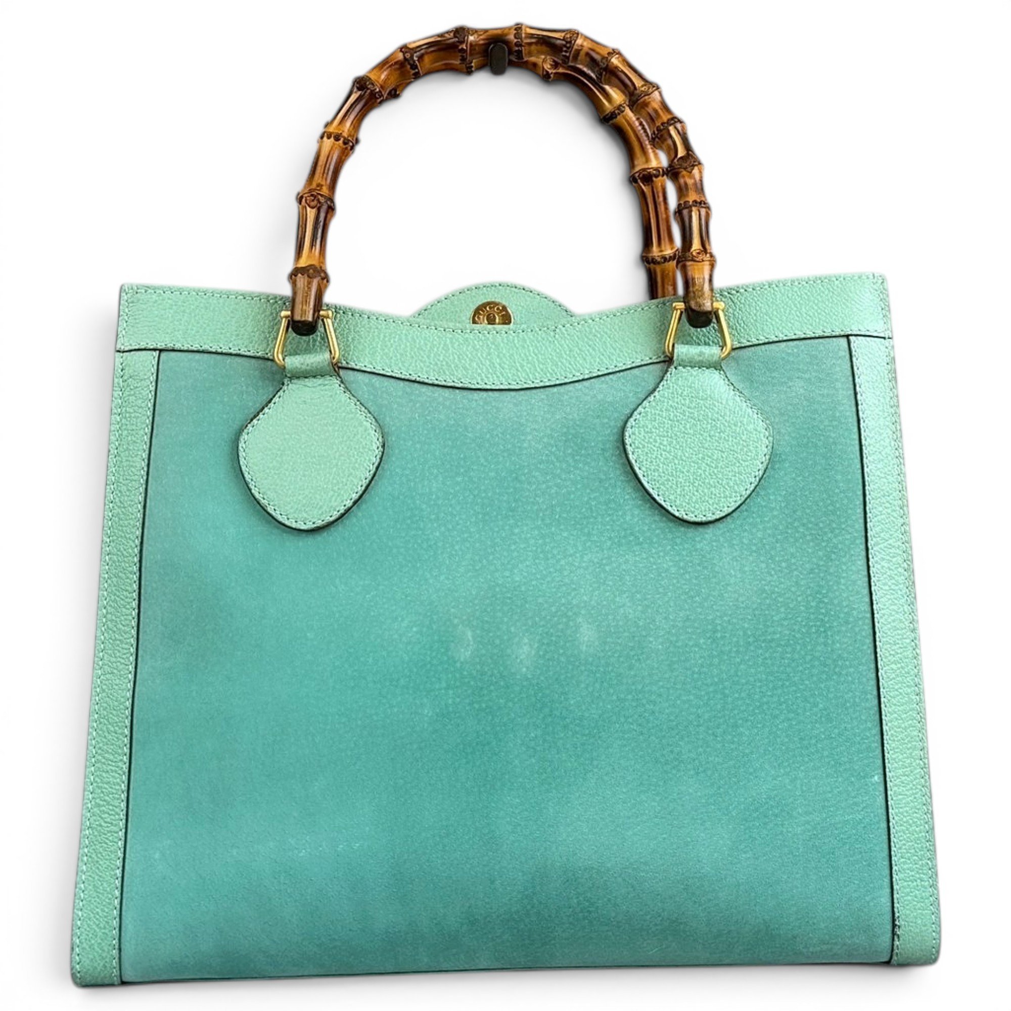 Diana Bamboo leather tote