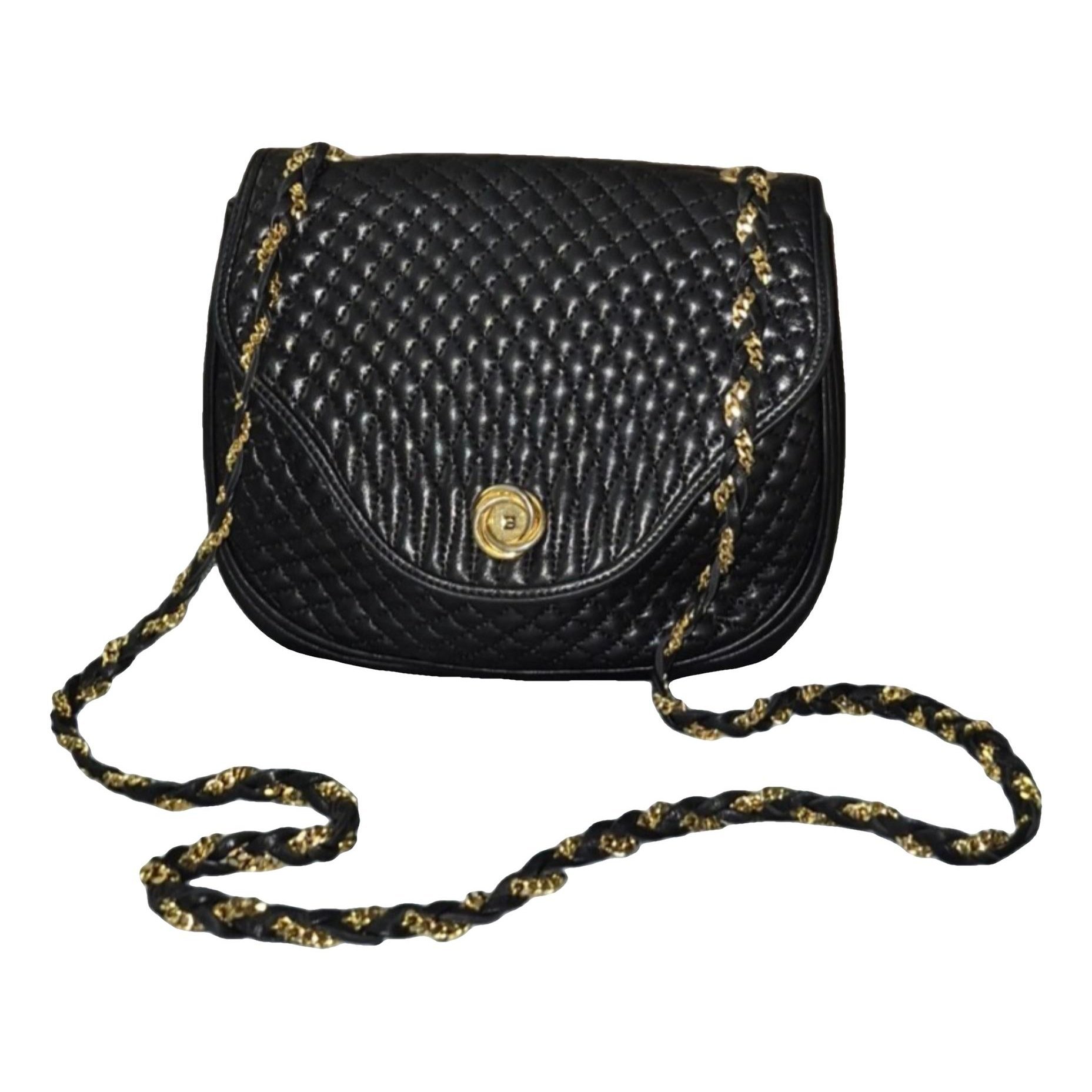 Leather crossbody bag