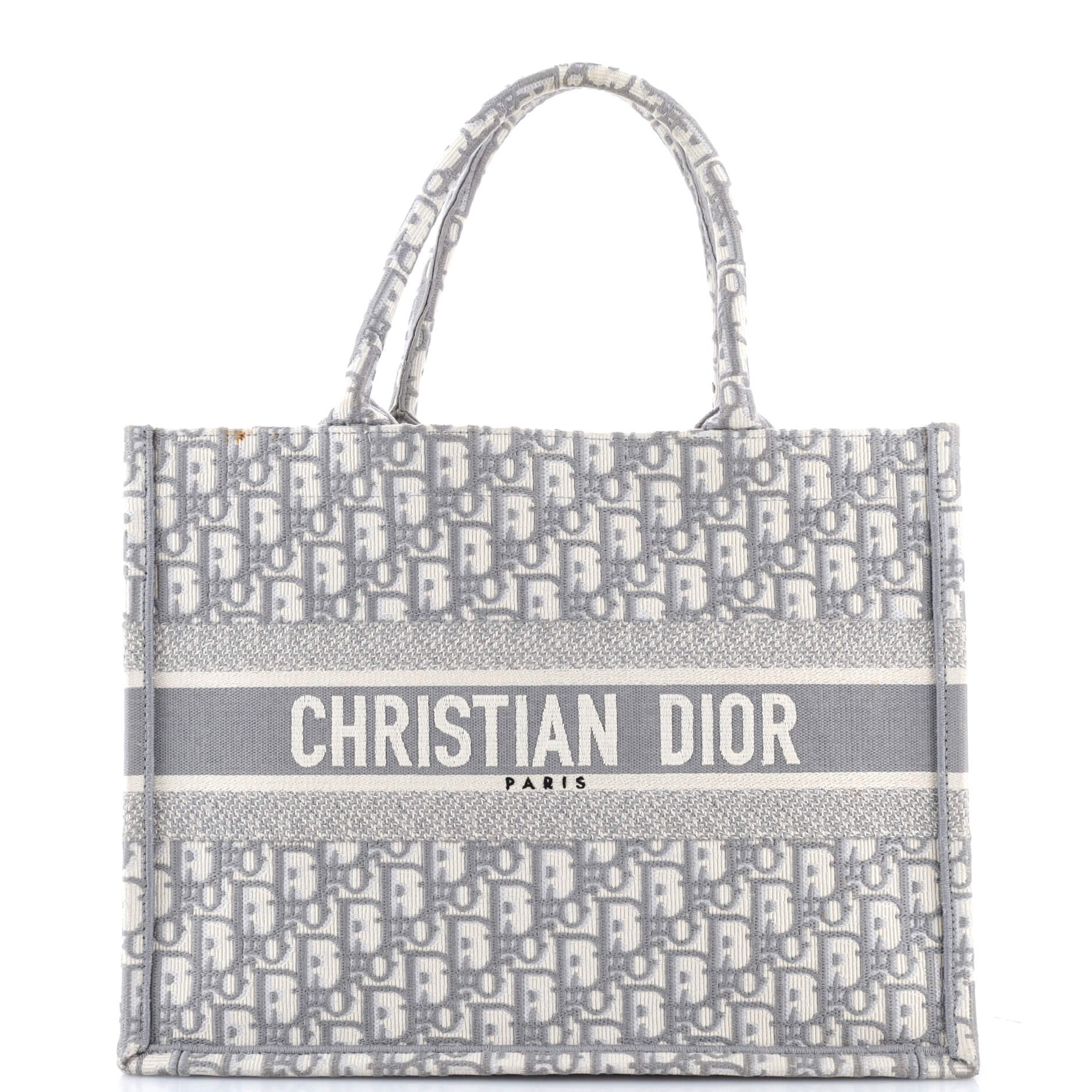 Dior Book Tote Oblique Canvas Medium