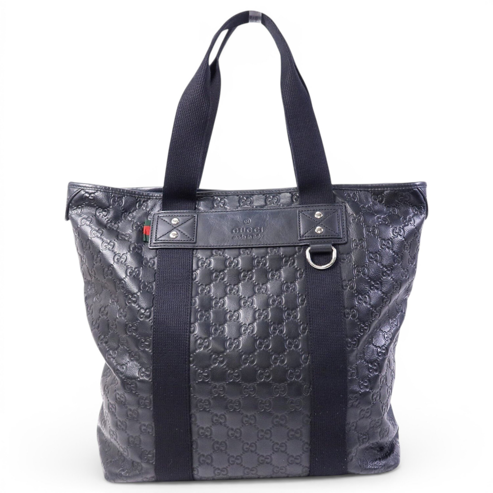 Leather tote