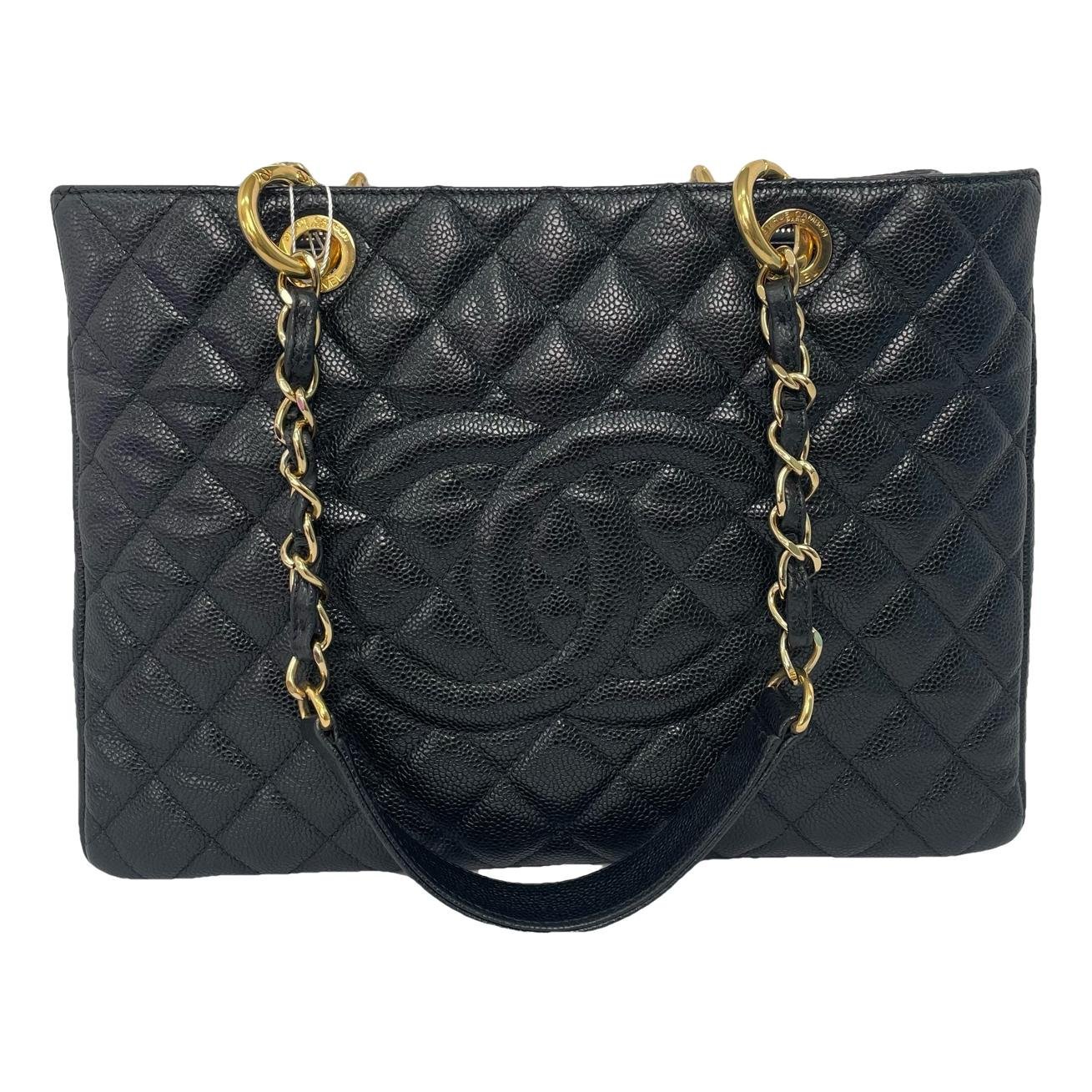 Grand shopping leather bag