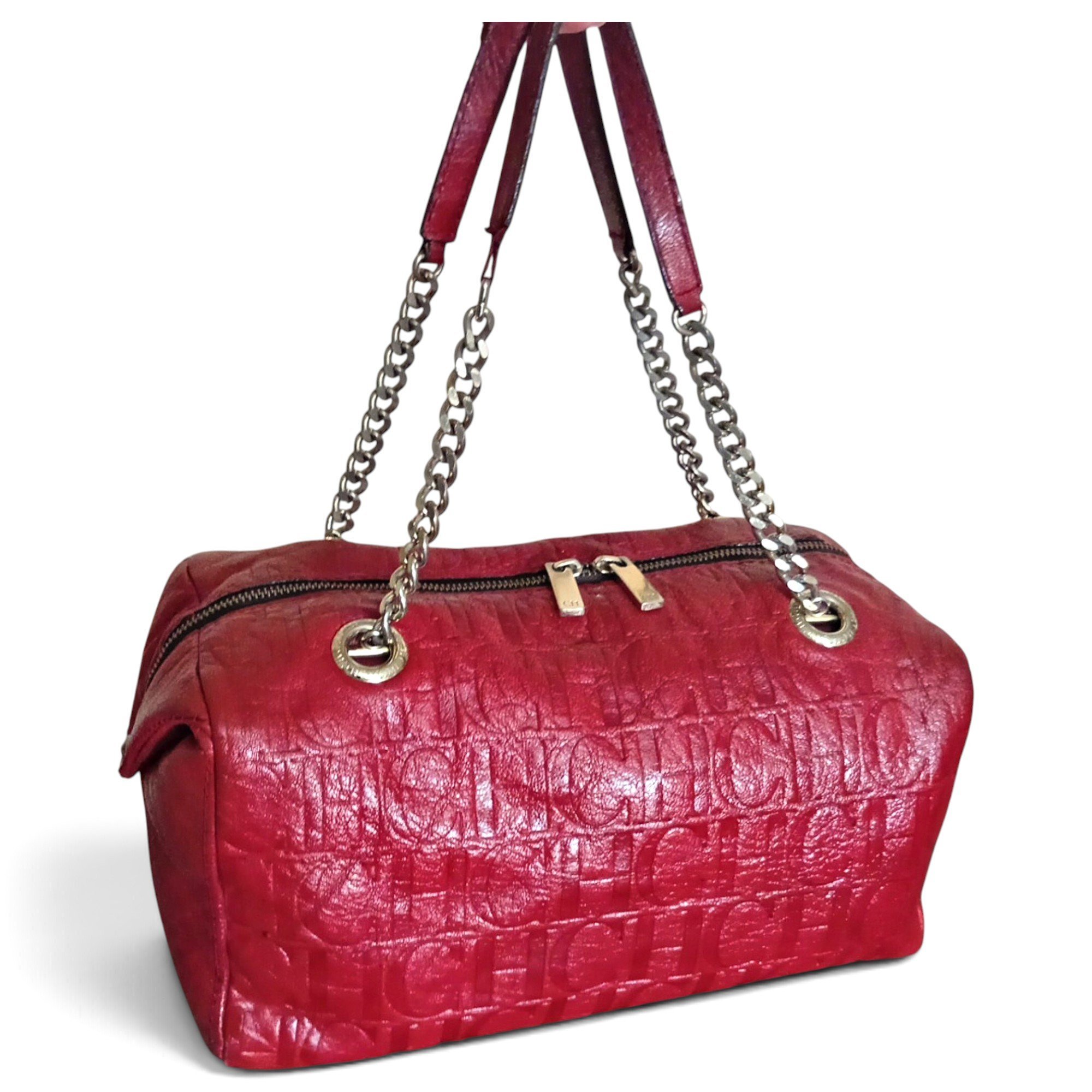 Carolina Herrera Leather clutch bag