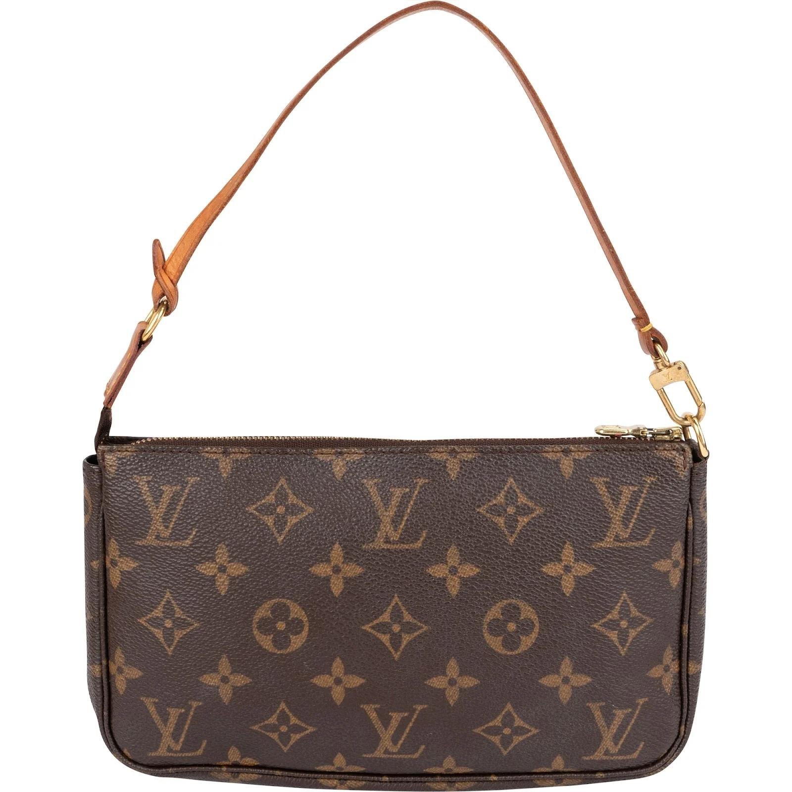 Pochette Accessoire leather handbag