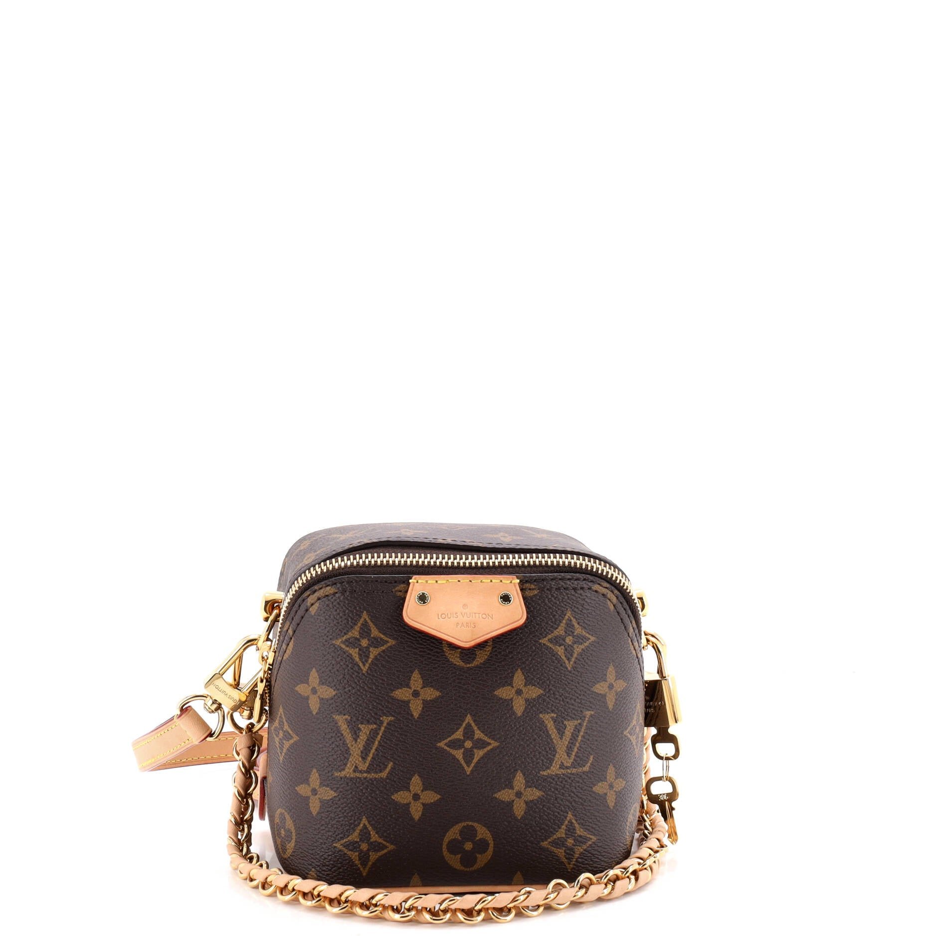 Just in Case Shoulder Bag Monogram Coated Canvas