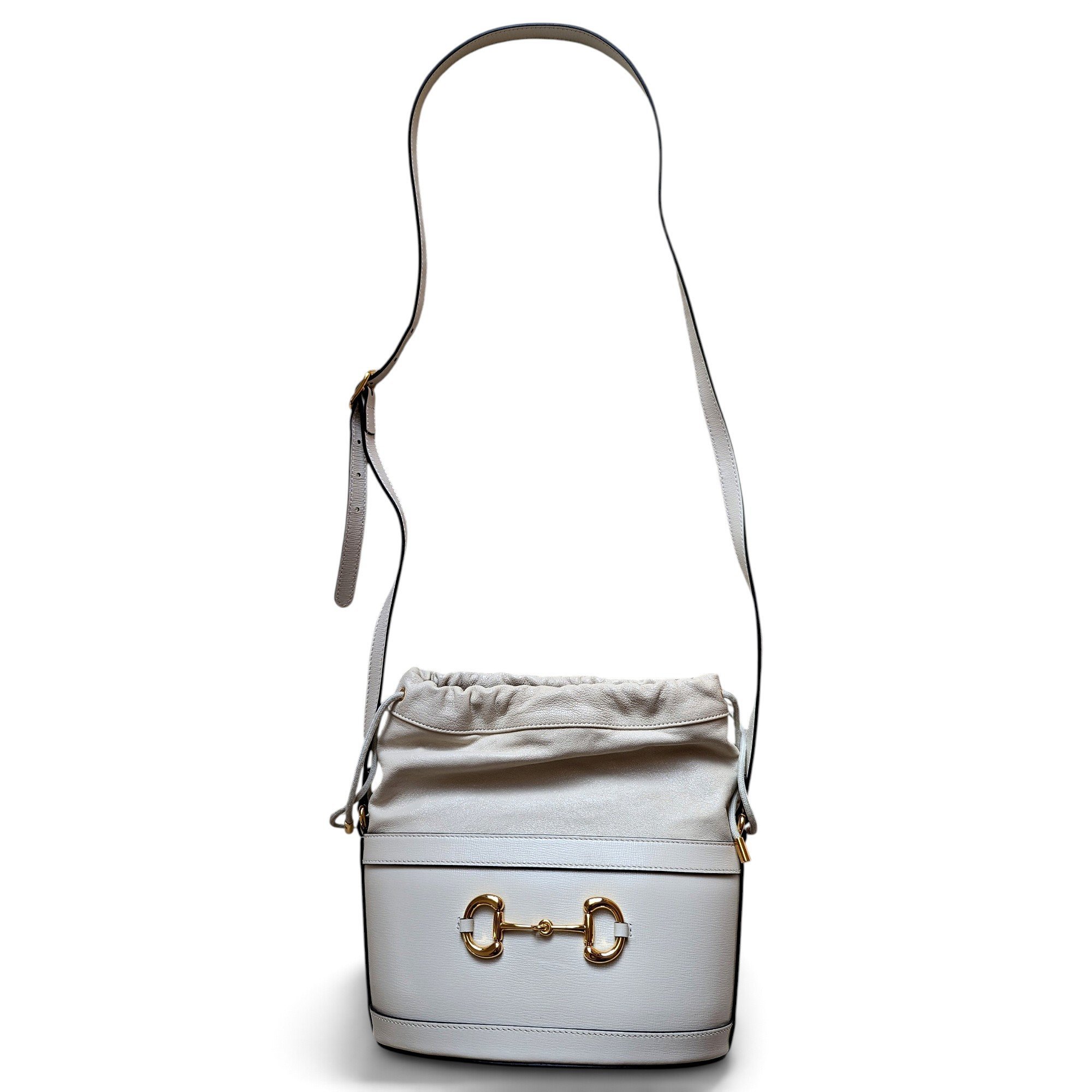 Horsebit 1955 Bucket leather handbag