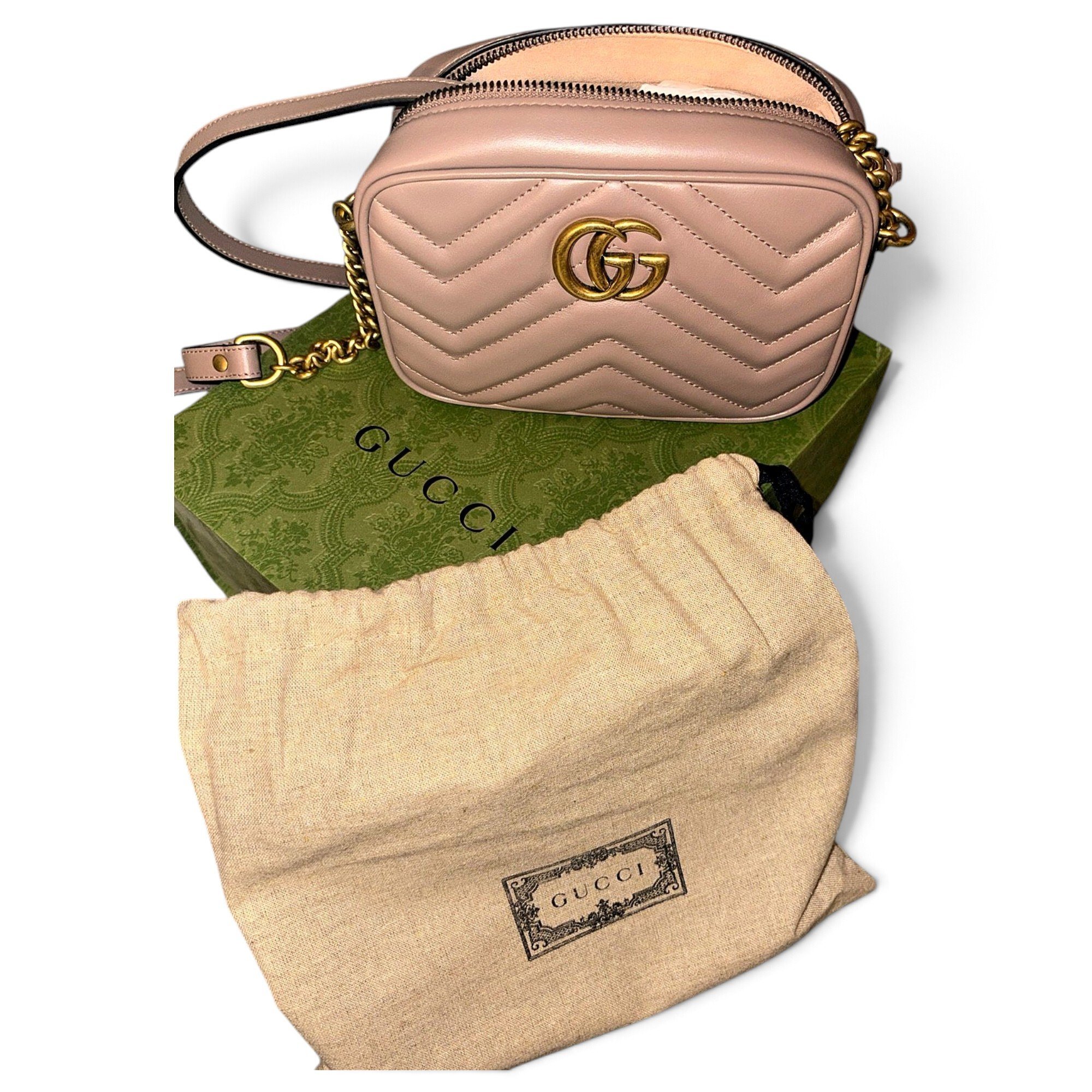 Gucci GG Marmont leather crossbody bag
