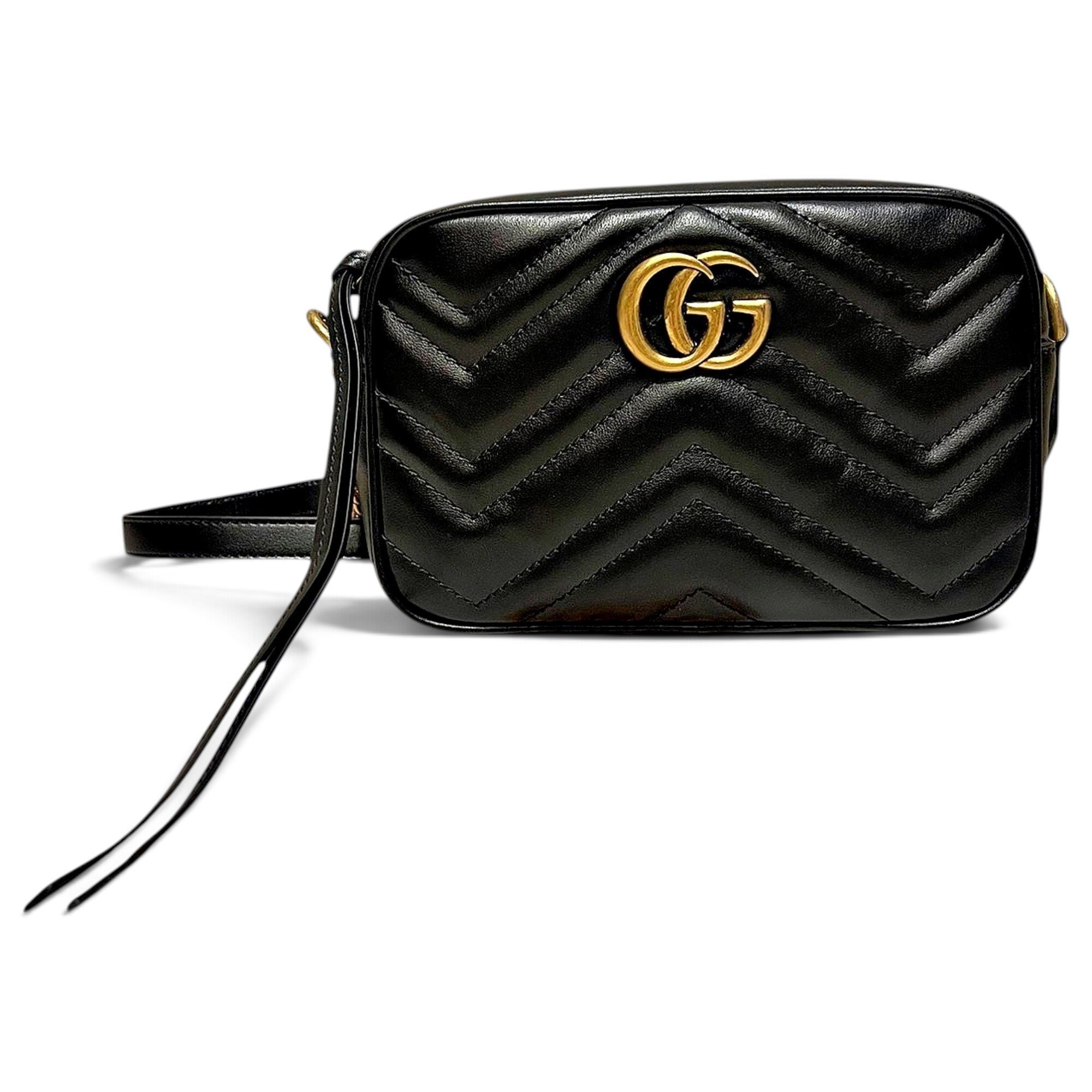 GG Marmont Chain Matelasse leather handbag